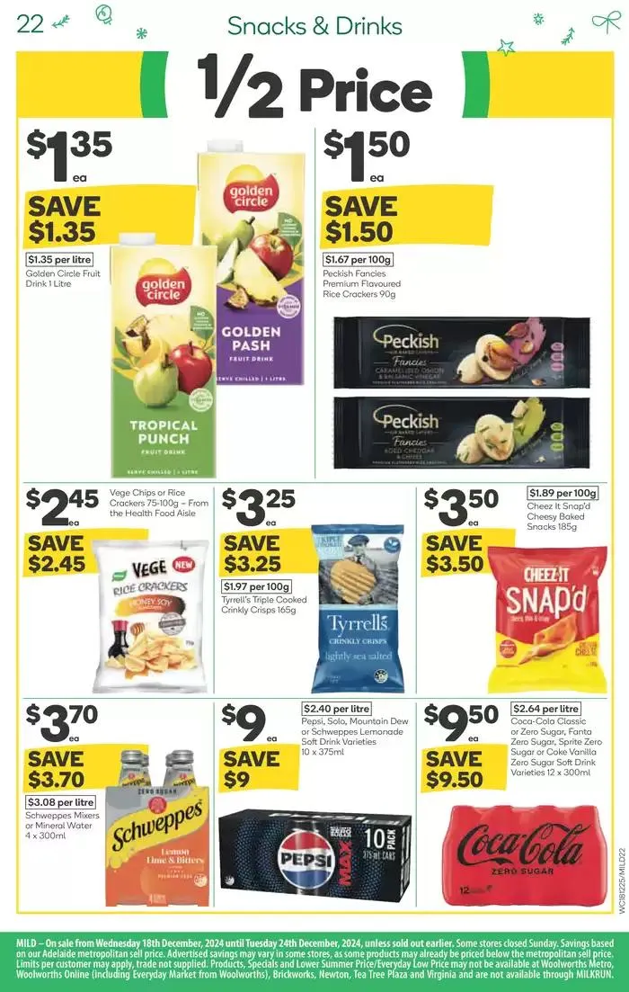 Weekly Specials - 18/12 - Catalogue valid from 18 December to 24 December 2024 - page 22