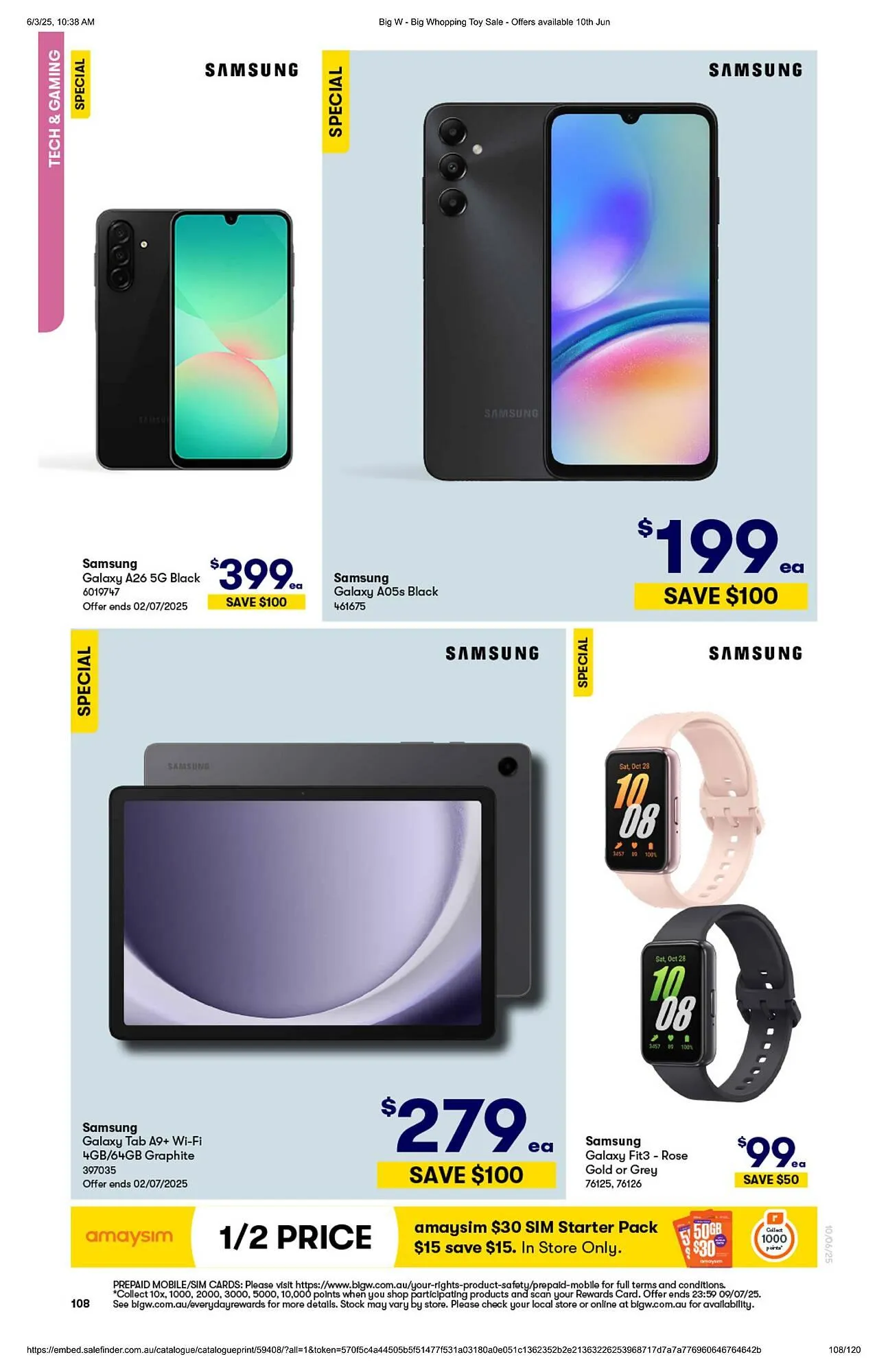BIG W catalogue - Catalogue valid from 10 June to 9 July 2025 - page 108