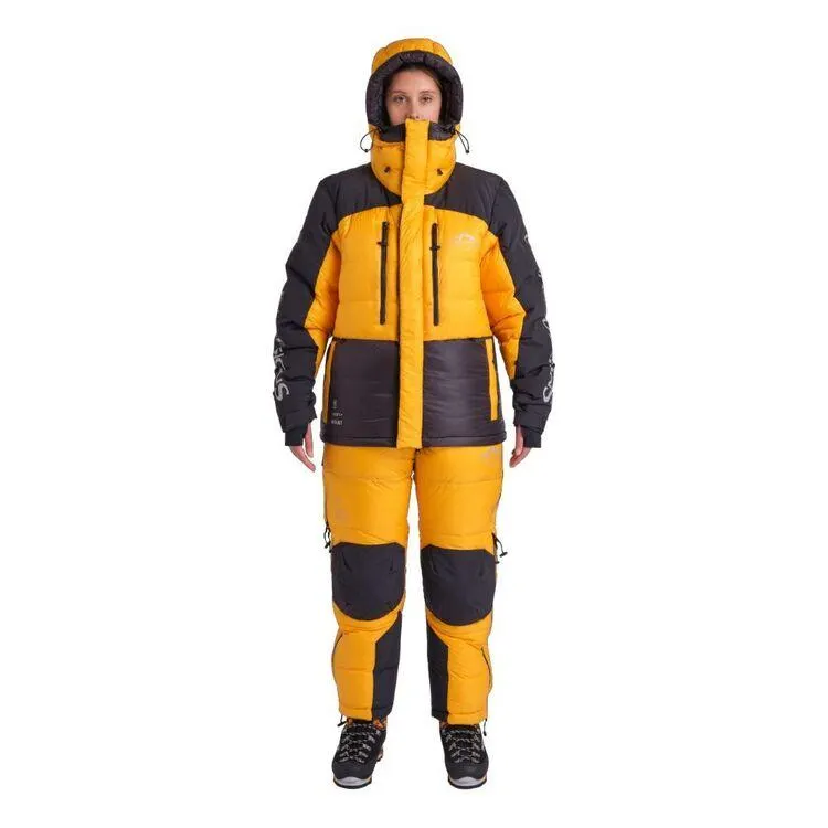 Unisex Pro Elite Alpine Down Parka Yellow & Black