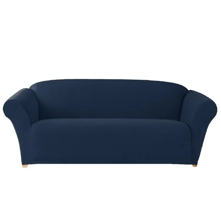 Ardor Ashton 3 Seater Couch Cover Navy 3 Seater