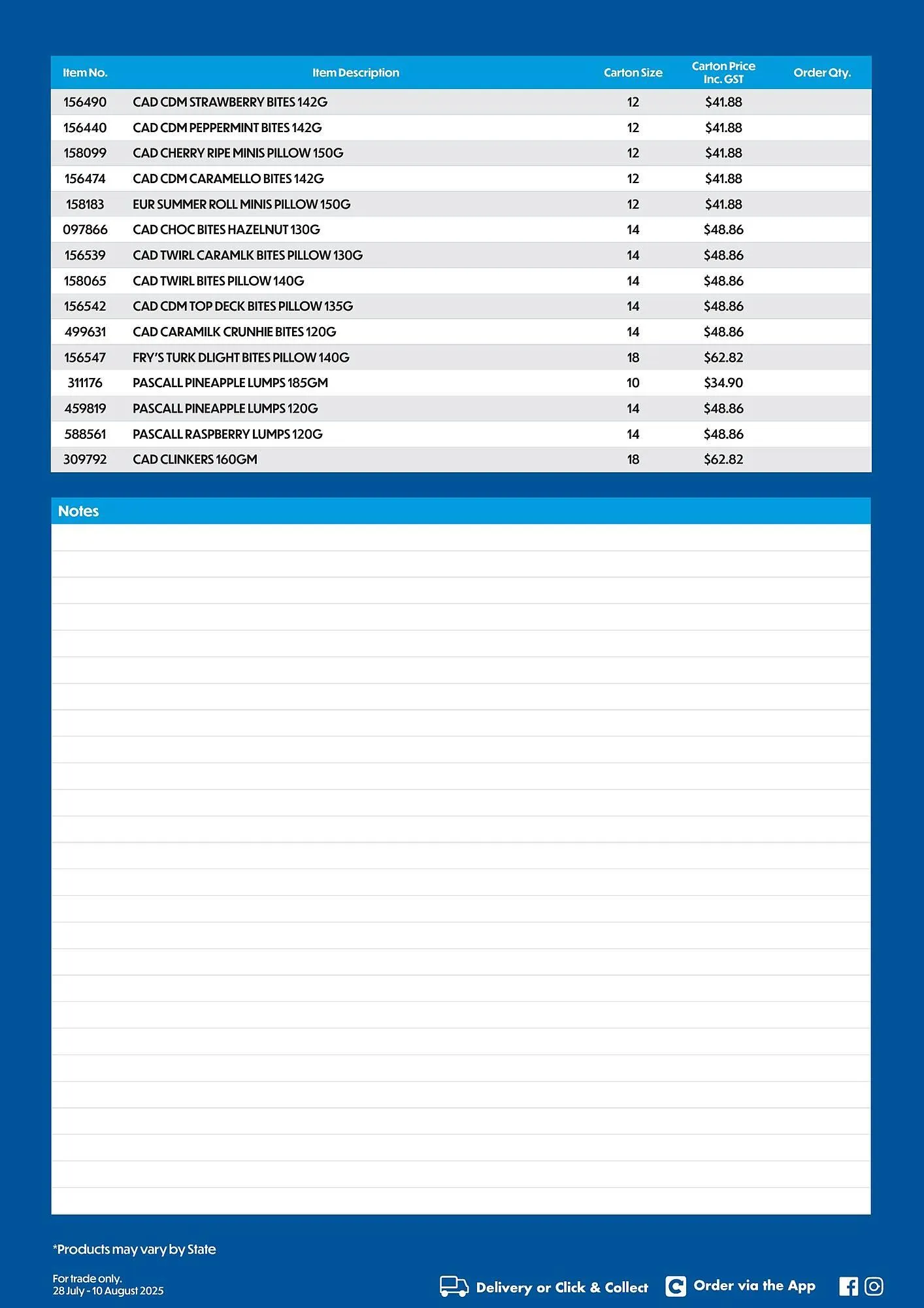 Campbells Wholesale catalogue - Catalogue valid from 28 July to 10 August 2025 - page 3