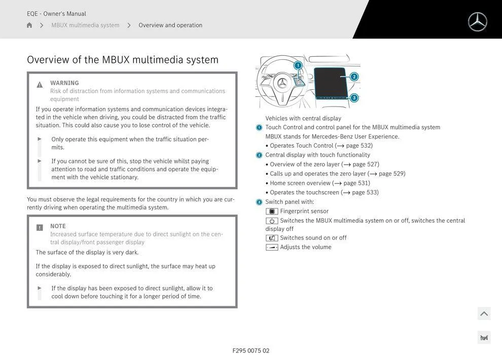 EQE Sedan - Catalogue valid from 11 September to 11 September 2025 - page 524