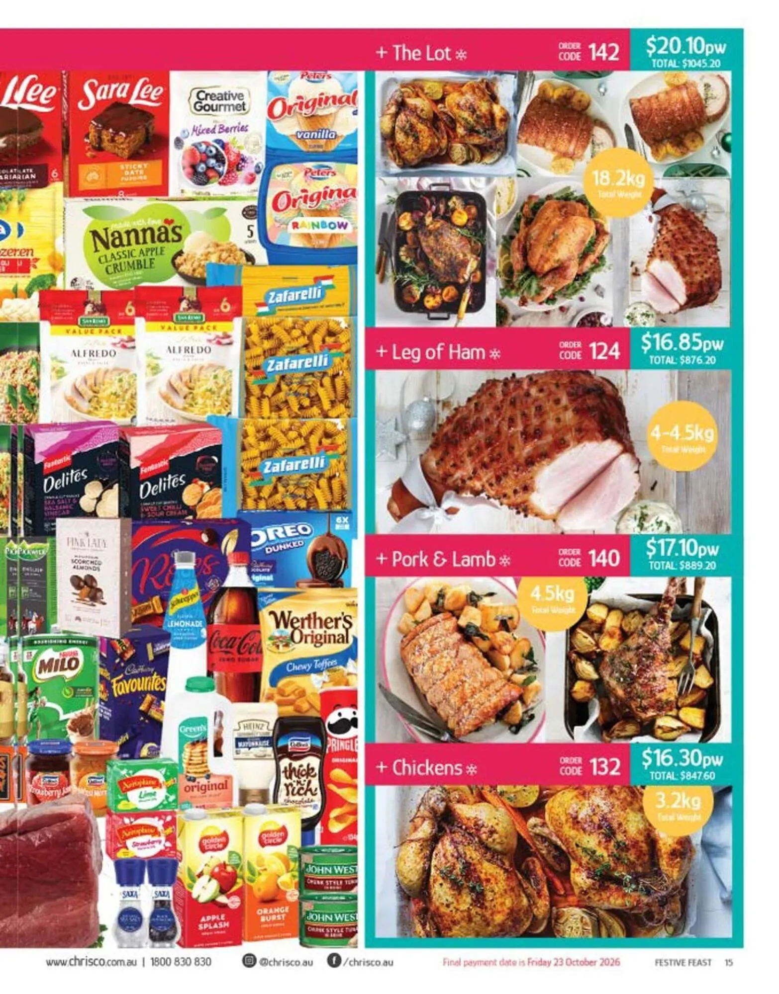 Chrisco Hampers catalogue - Catalogue valid from 19 September to 31 December 2026 - page 15