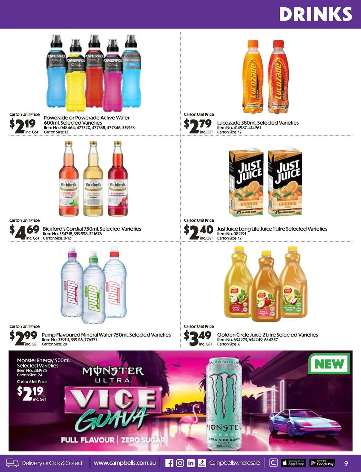 Campbells Wholesale catalogue - Catalogue valid from 29 September to 26 October 2025 - page 9