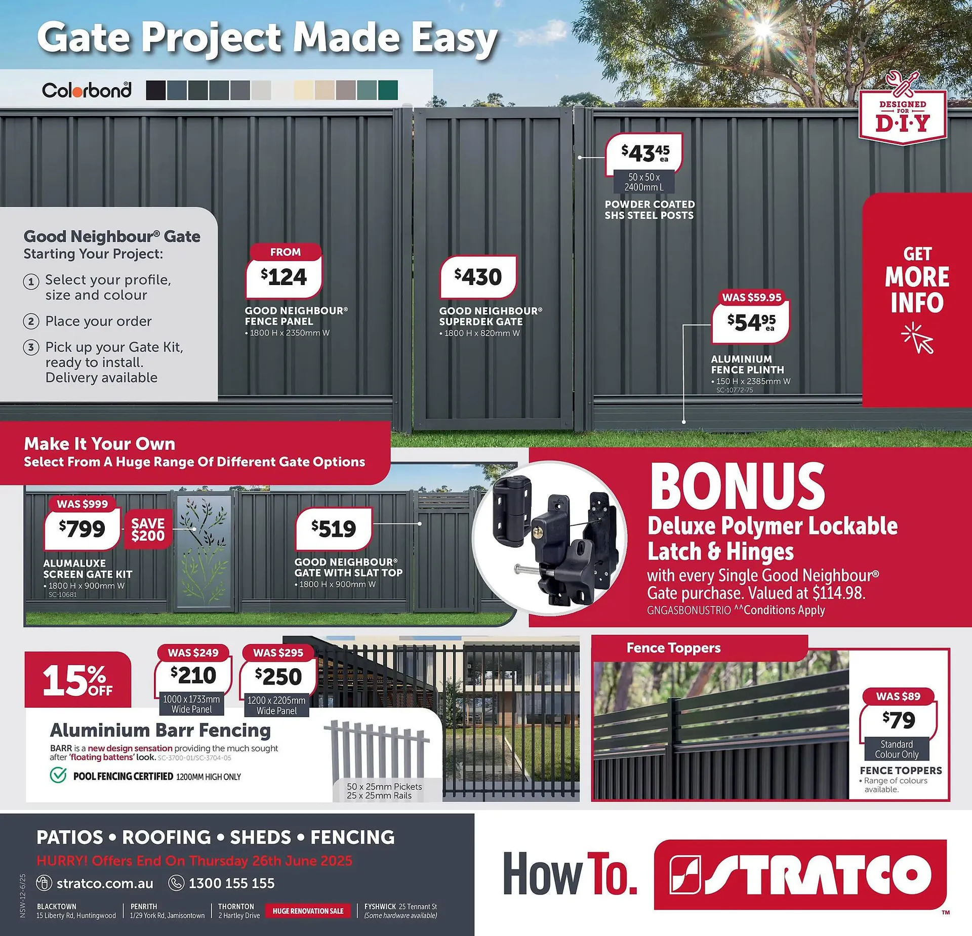 Stratco catalogue - Catalogue valid from 22 May to 26 June 2025 - page 12