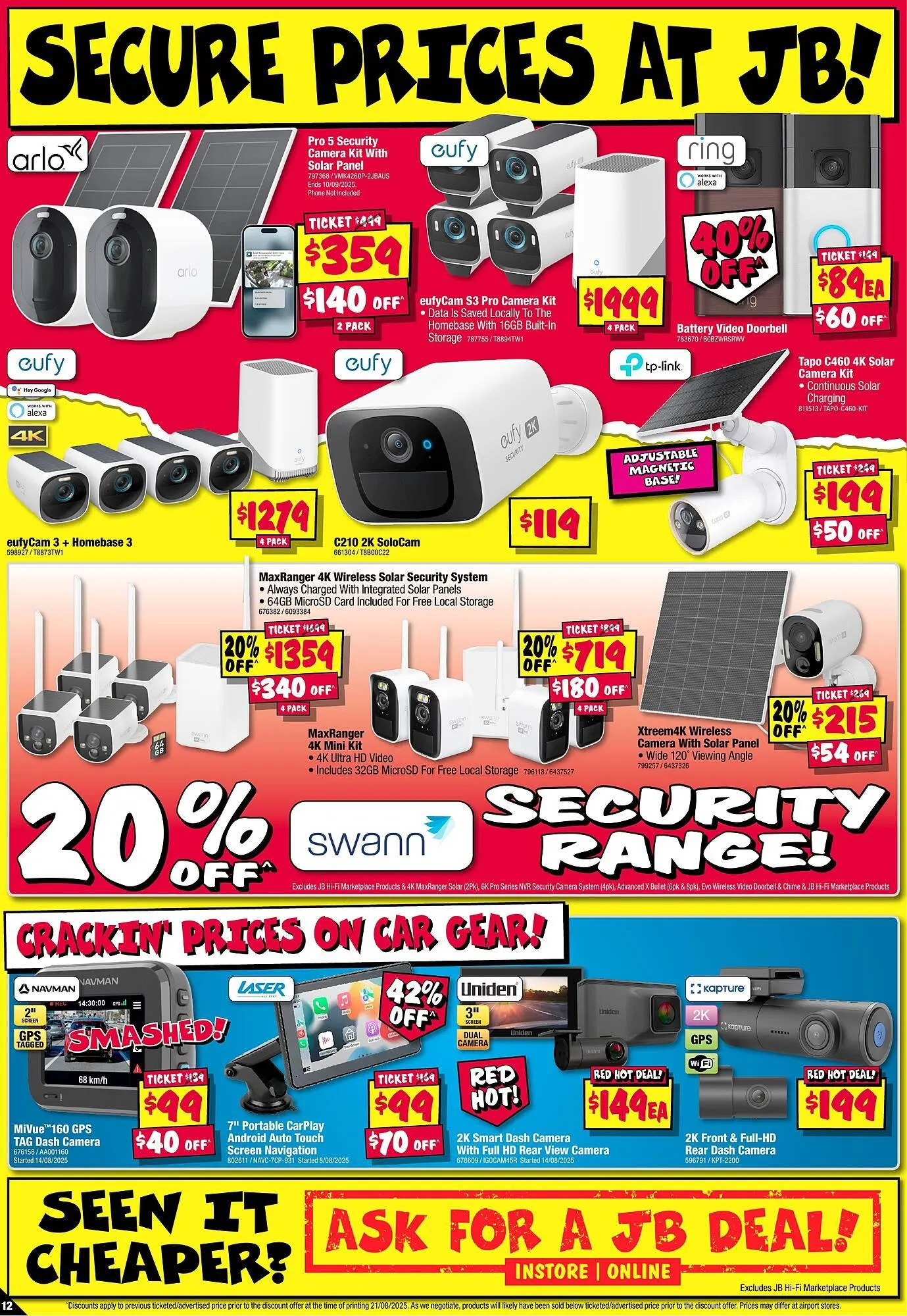 JB Hi-Fi catalogue - Catalogue valid from 4 September to 7 September 2025 - page 12