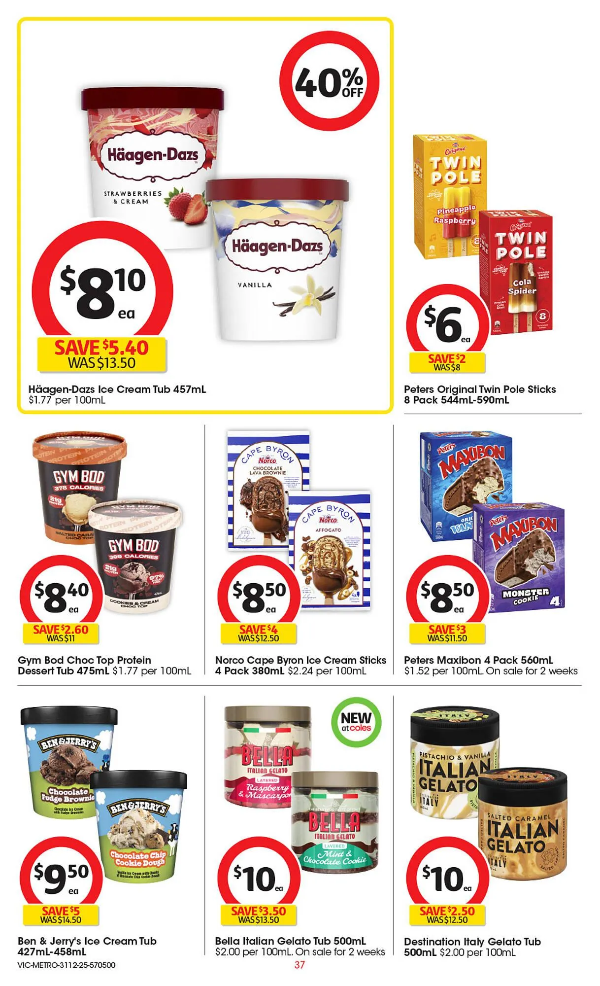 Coles catalogue - Catalogue valid from 31 December to 6 January 2026 - page 38