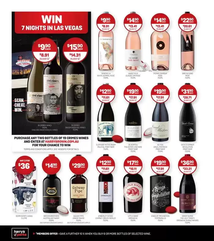 Kick Off The Footy Season at Harry's - Catalogue valid from 5 March to 1 April 2025 - page 4