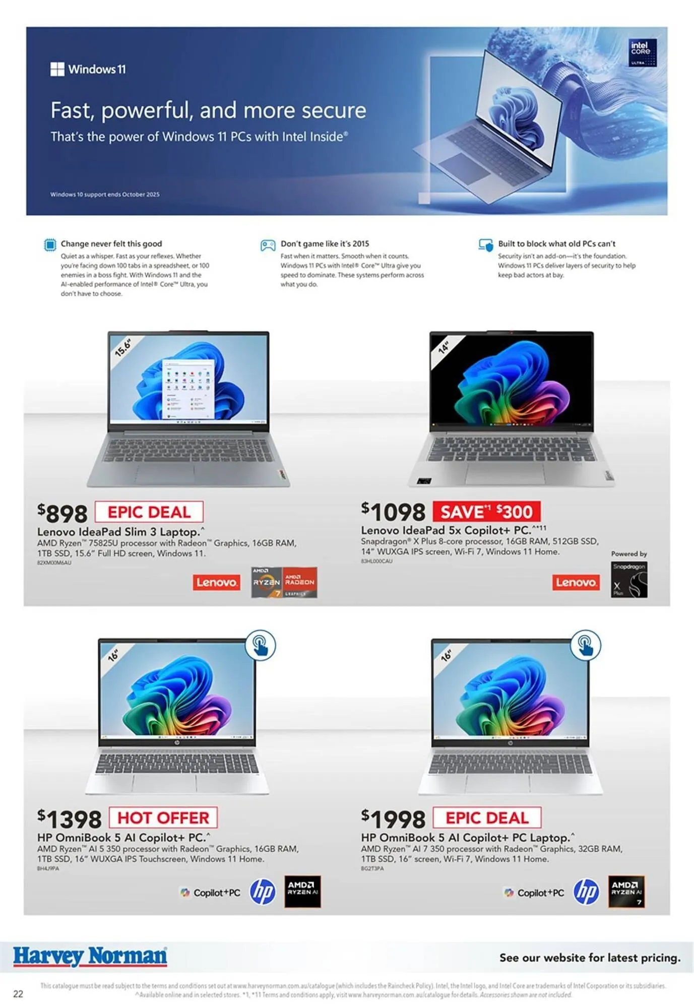 Harvey Norman catalogue - Catalogue valid from 17 October to 27 October 2025 - page 22