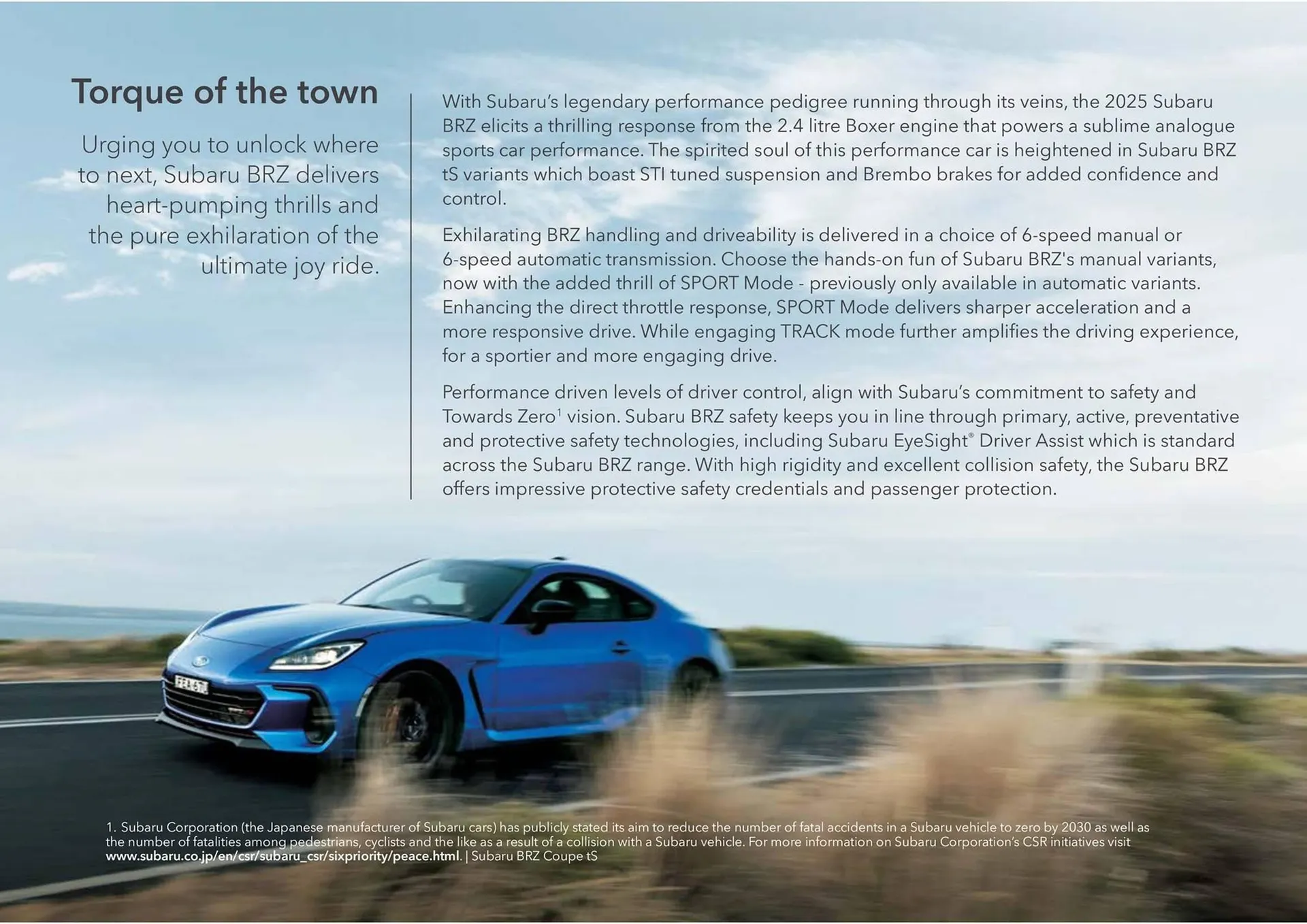 Subaru catalogue - Catalogue valid from 11 December to 11 December 2025 - page 5