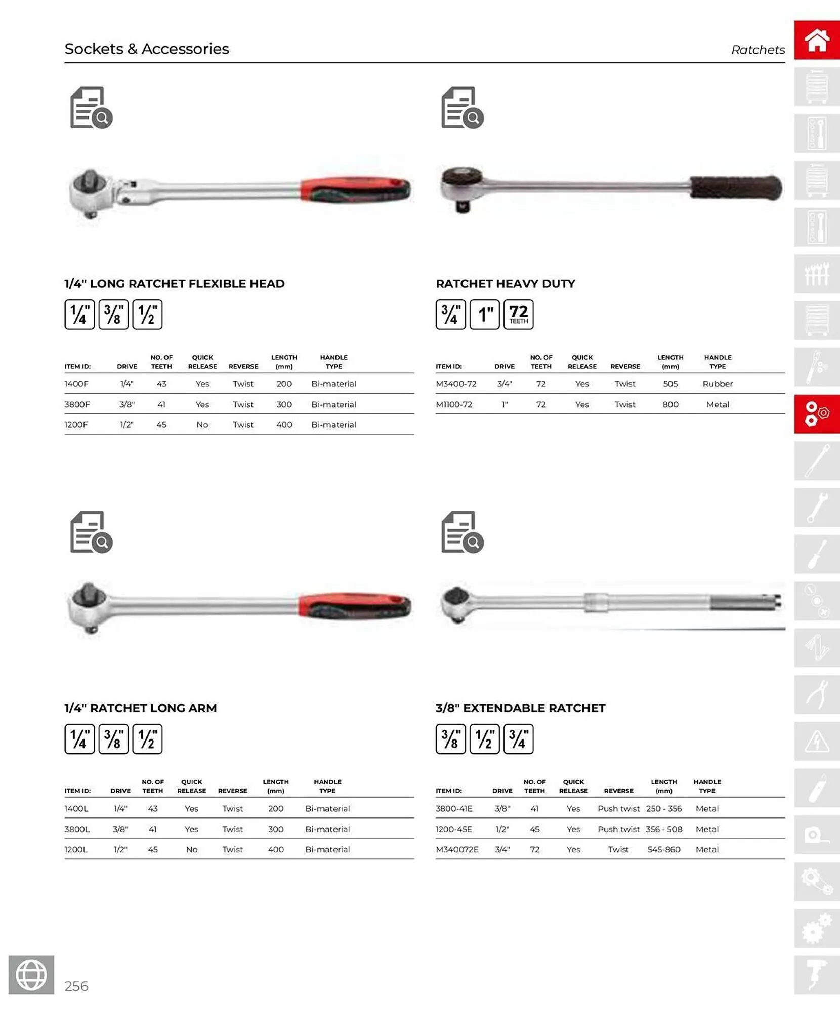 Teng Tools catalogue - Catalogue valid from 28 March to 31 December 2025 - page 257