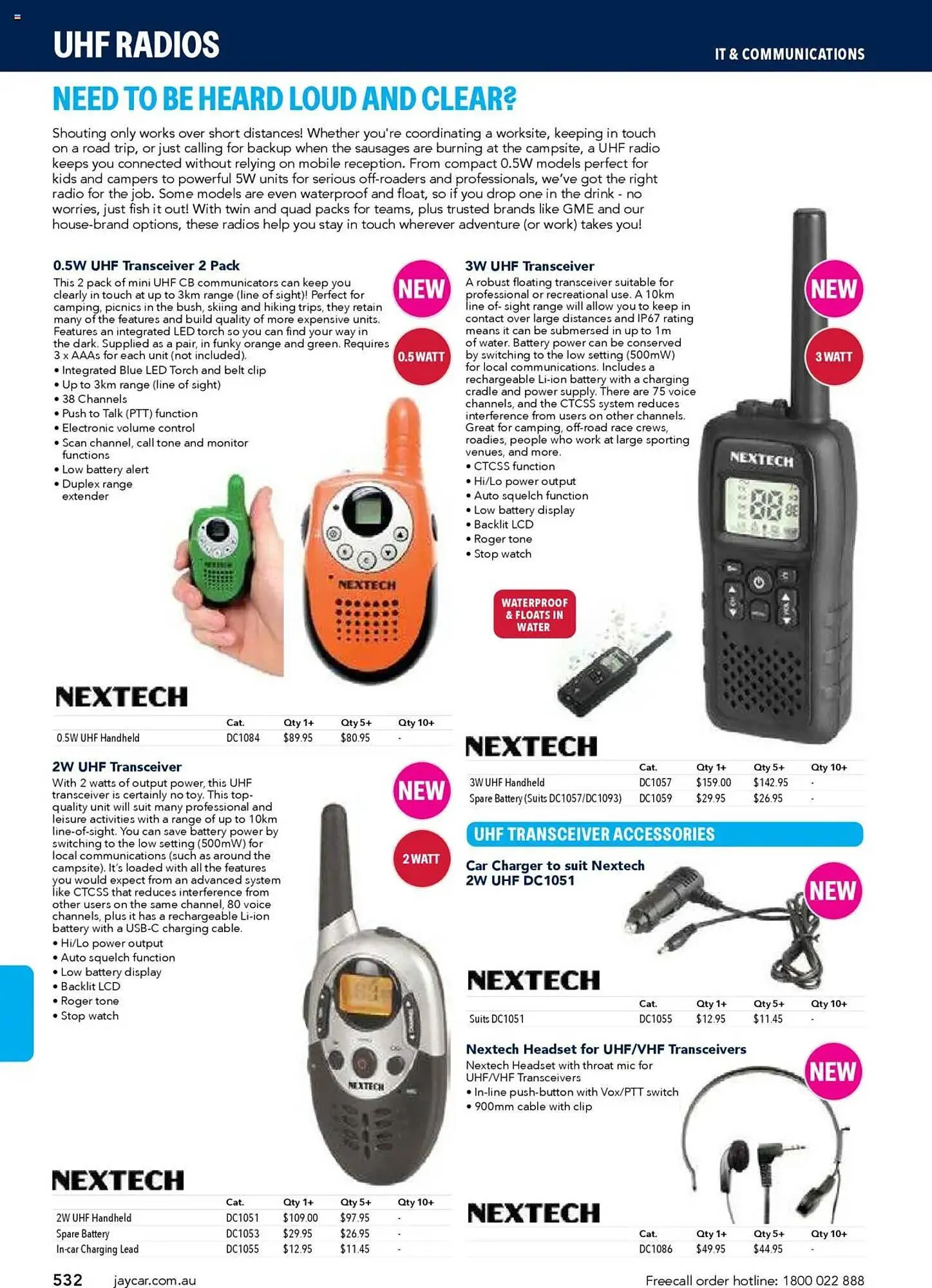 Jaycar Electronics catalogue - Catalogue valid from 8 July to 9 July 2026 - page 532
