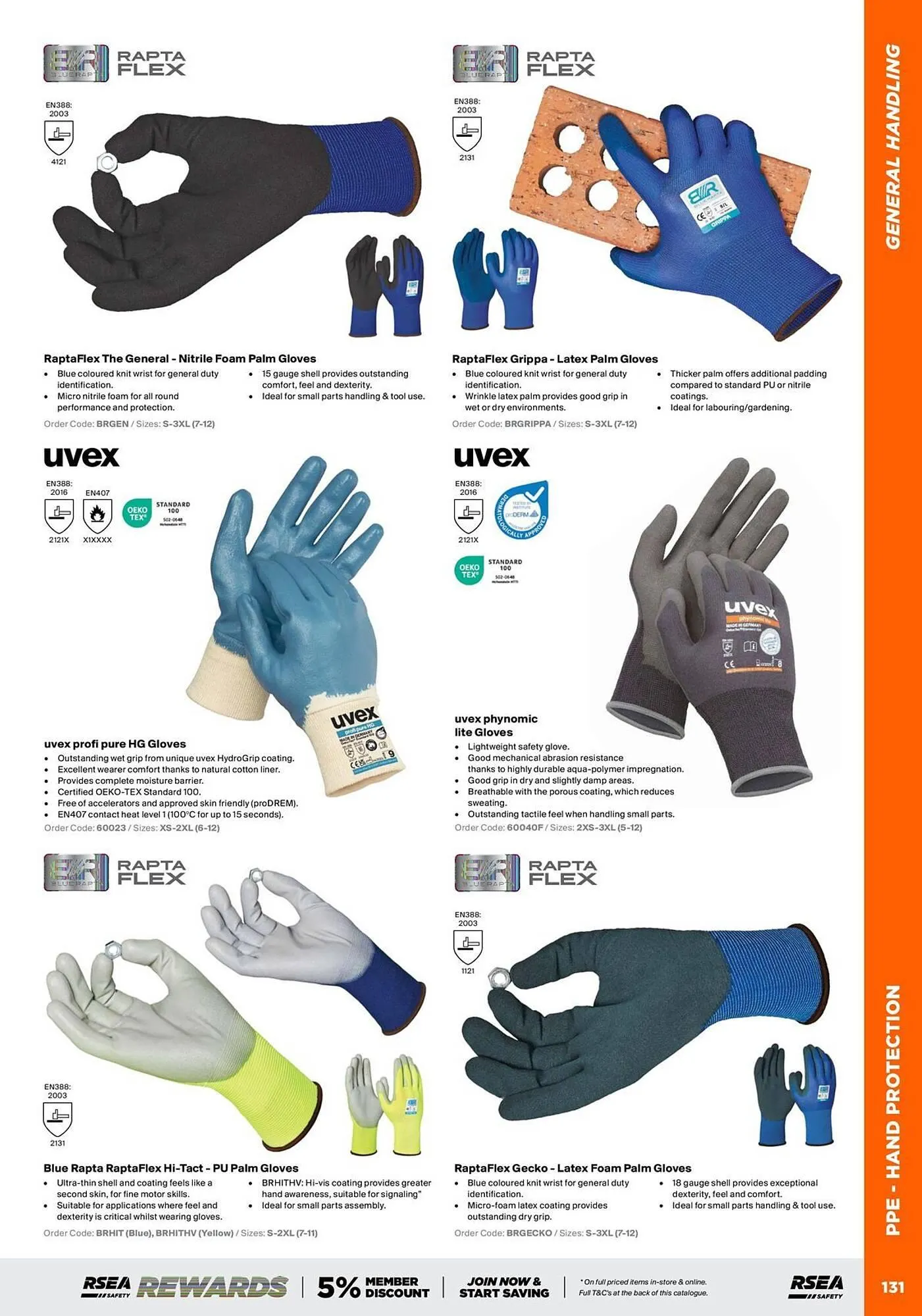 RSEA Safety catalogue - Catalogue valid from 1 August to 31 December 2025 - page 13