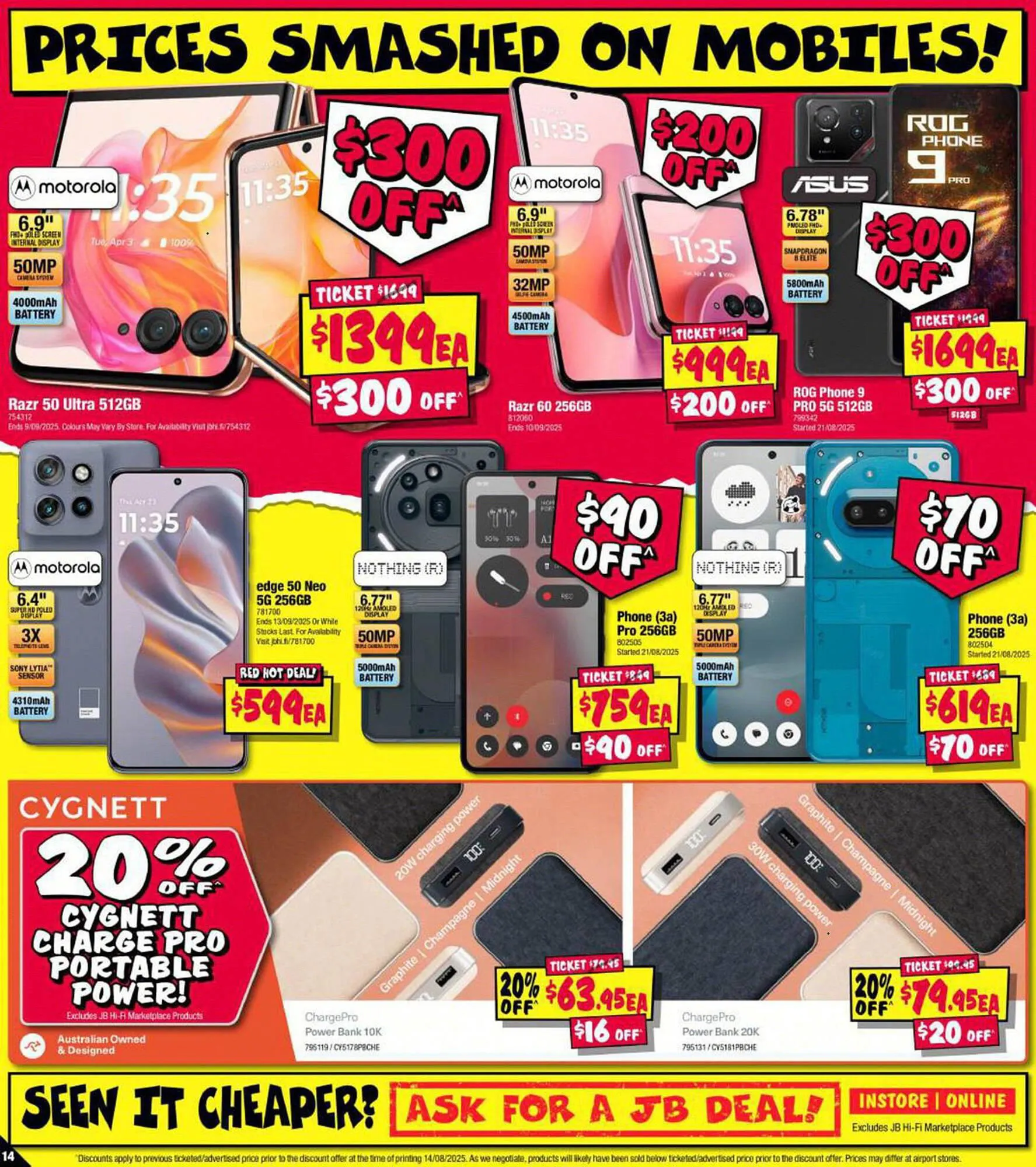 JB Hi-Fi catalogue - Catalogue valid from 28 August to 7 September 2025 - page 14