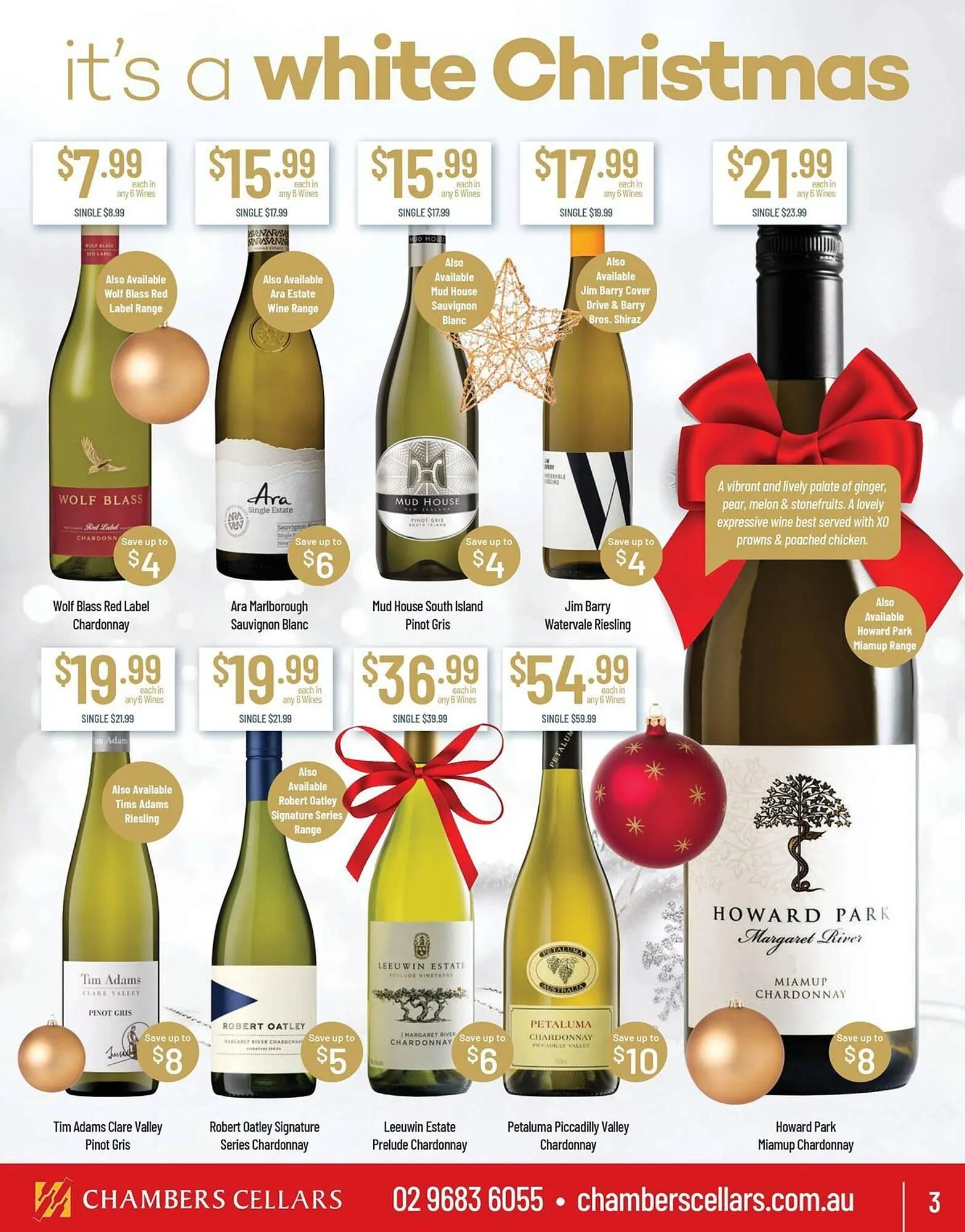 Chambers Cellars catalogue - Catalogue valid from 3 December to 16 December 2025 - page 3