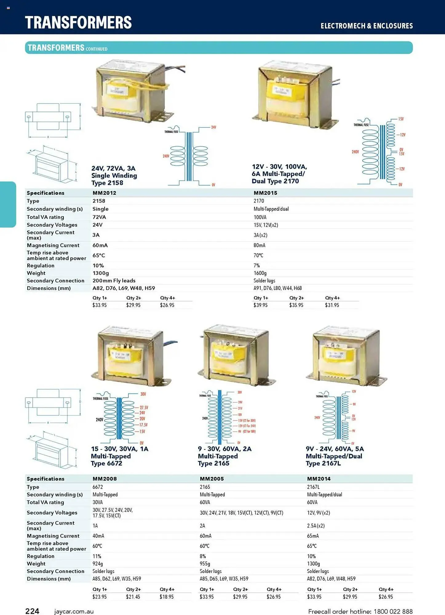 Jaycar Electronics catalogue - Catalogue valid from 8 July to 9 July 2026 - page 224