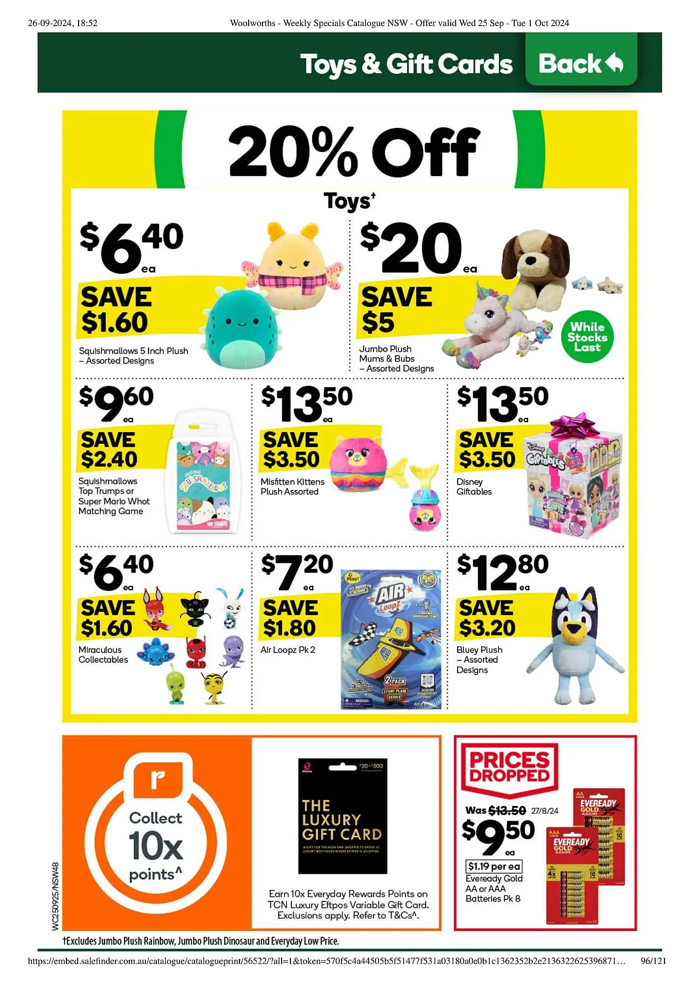 BIG W catalogue - Catalogue valid from 25 September to 1 October 2024 - page 96