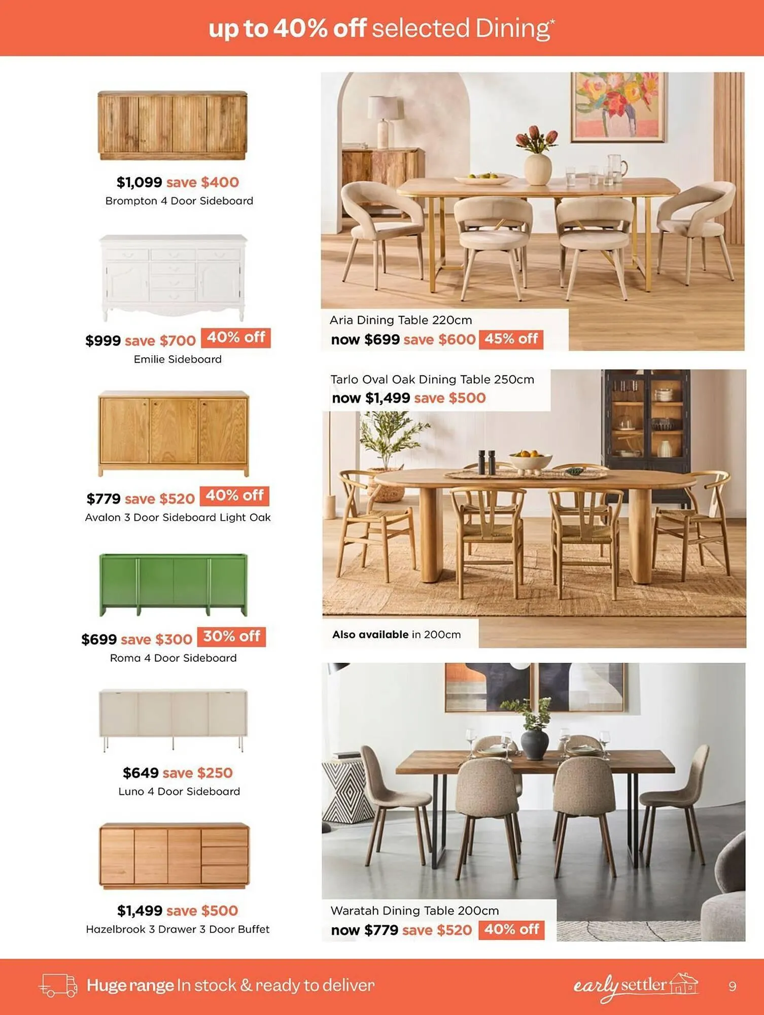 Early Settler catalogue - Catalogue valid from 24 March to 12 April 2026 - page 9