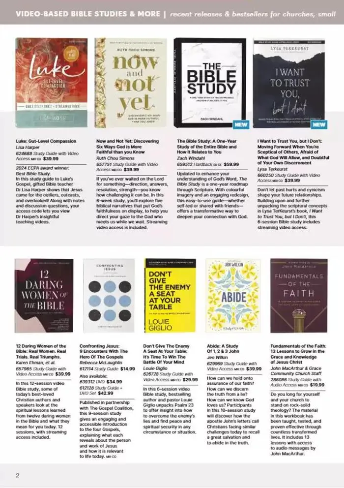 Ministry Resources - Catalogue valid from 3 February to 31 March 2025 - page 2