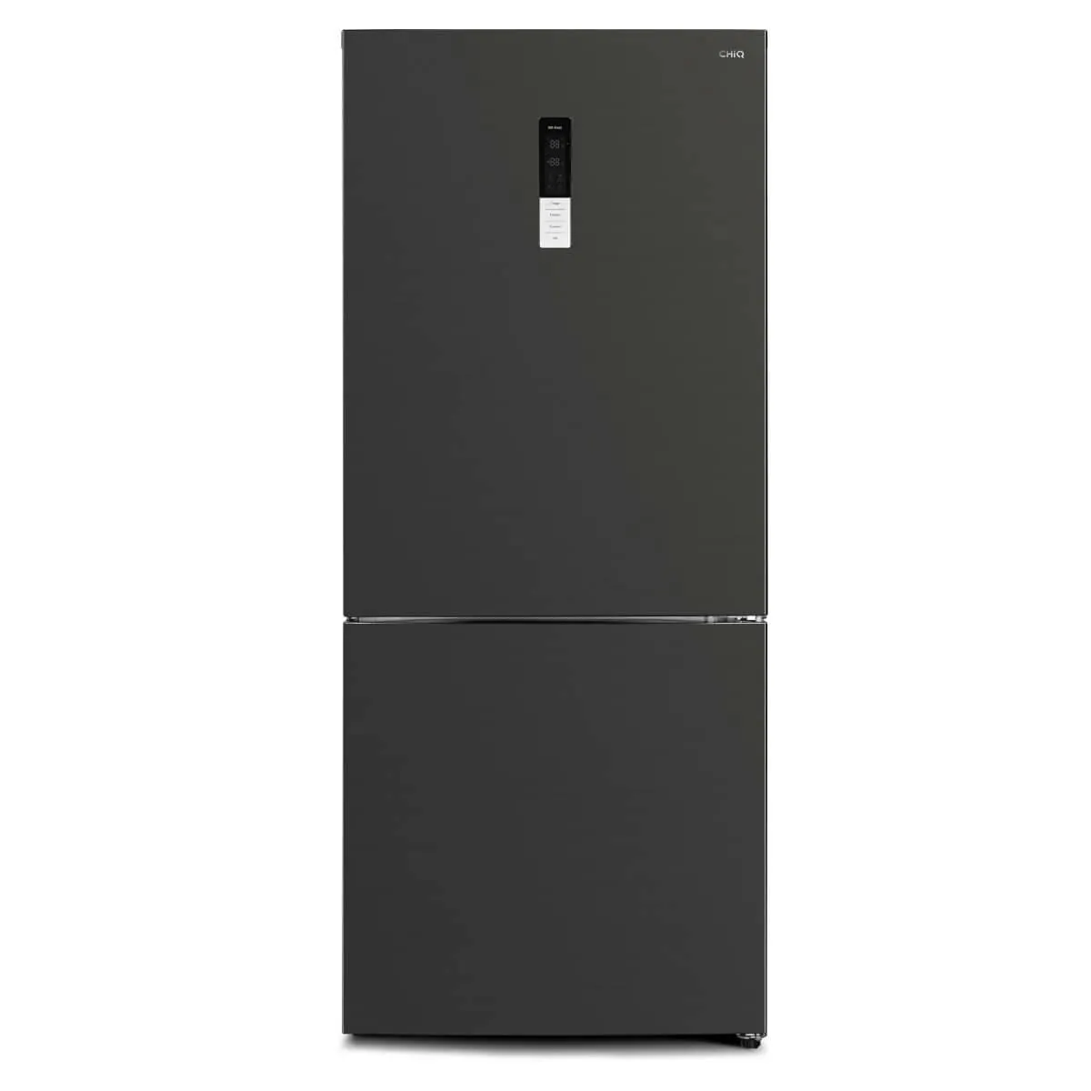 CHiQ 396L Bottom Mount Fridge Black Steel CBM395NBS