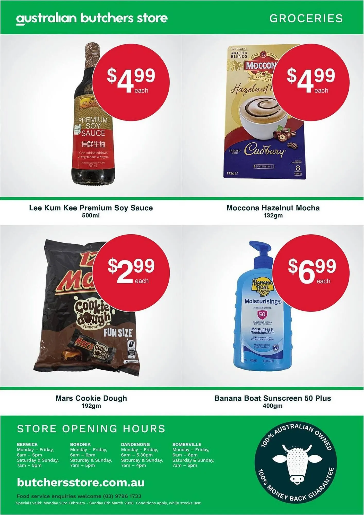 Australian Butchers Store catalogue - Catalogue valid from 23 February to 8 March 2026 - page 4