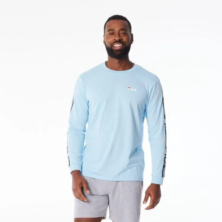 FILA Men’s Jesse Long Sleeve Tee Sky