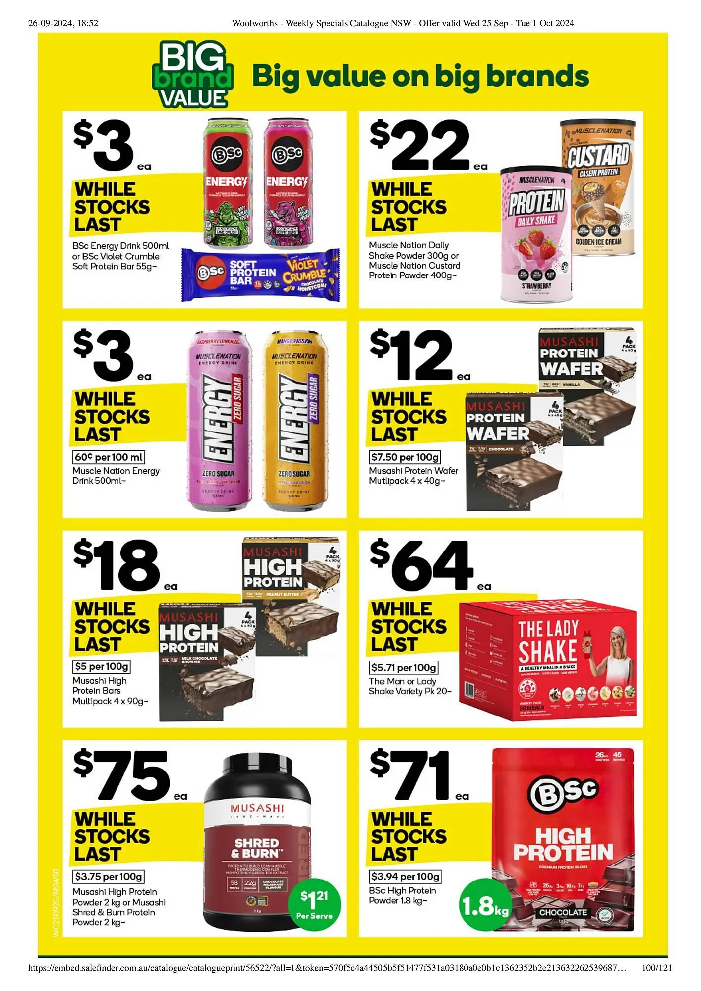 BIG W catalogue - Catalogue valid from 25 September to 1 October 2024 - page 100