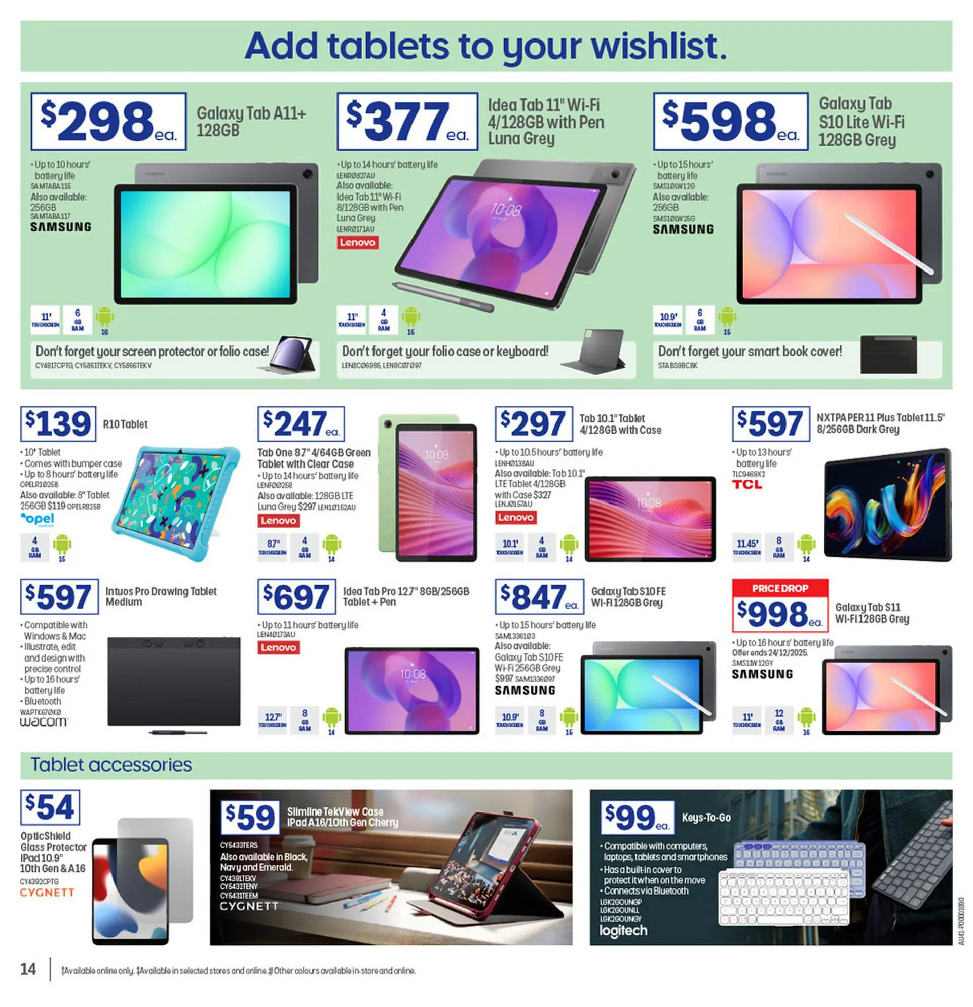 Officeworks catalogue - Catalogue valid from 4 December to 24 December 2025 - page 14