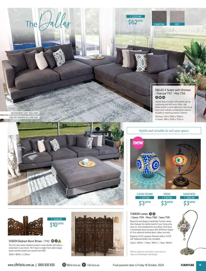 Home & Living 2024 - Catalogue valid from 25 September to 31 December 2024 - page 11