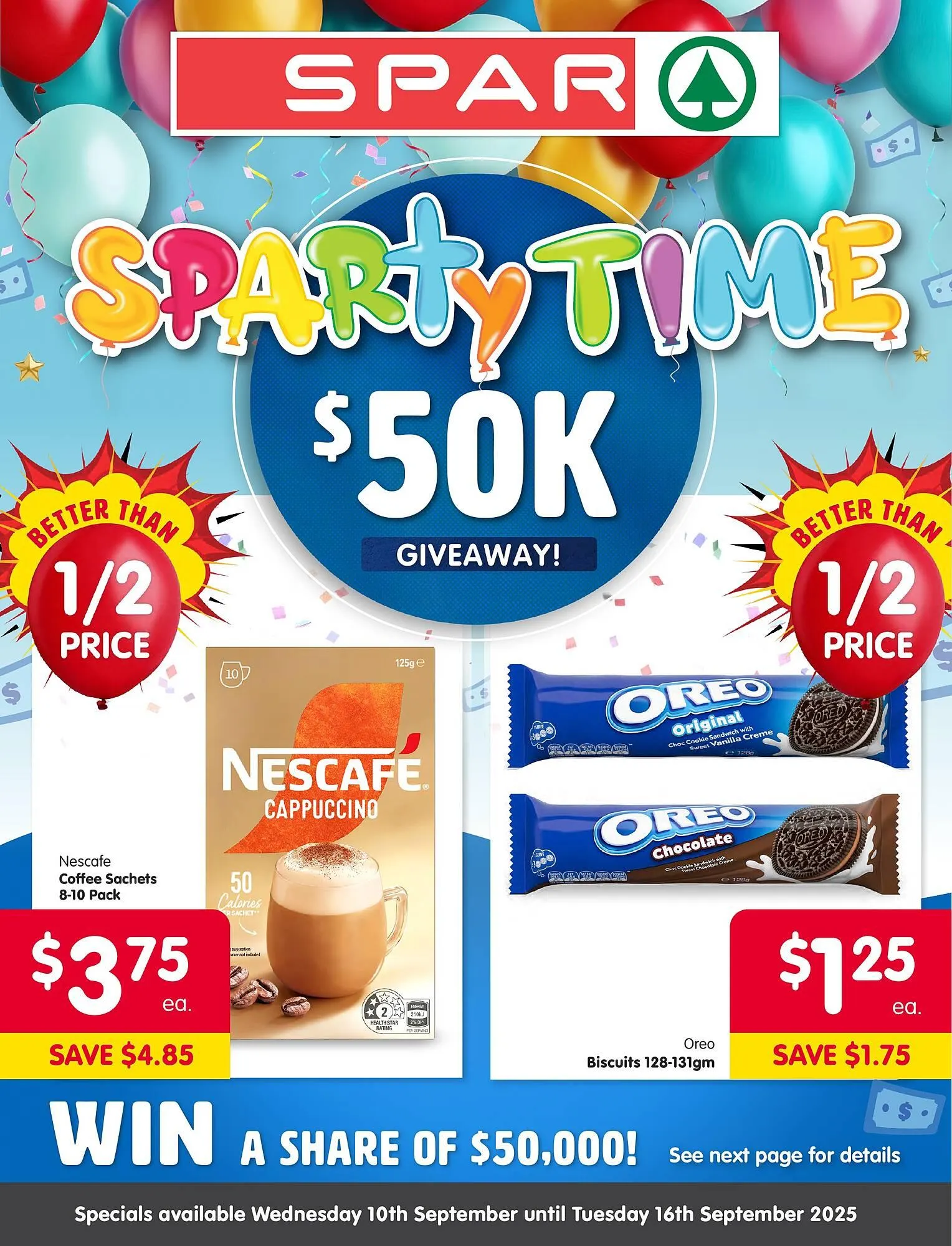 Spar catalogue - Catalogue valid from 10 September to 16 September 2025 - page 1