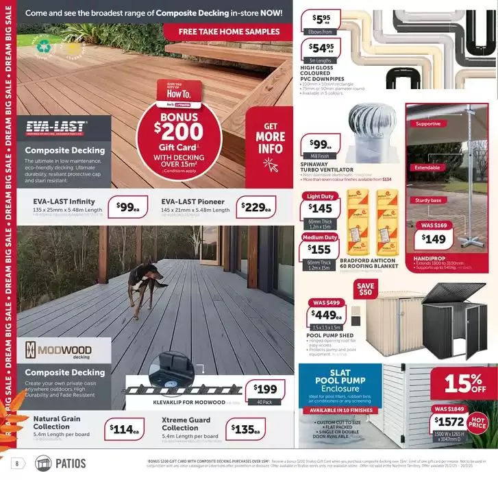 Dream Big Sale - Catalogue valid from 21 February to 20 March 2025 - page 8