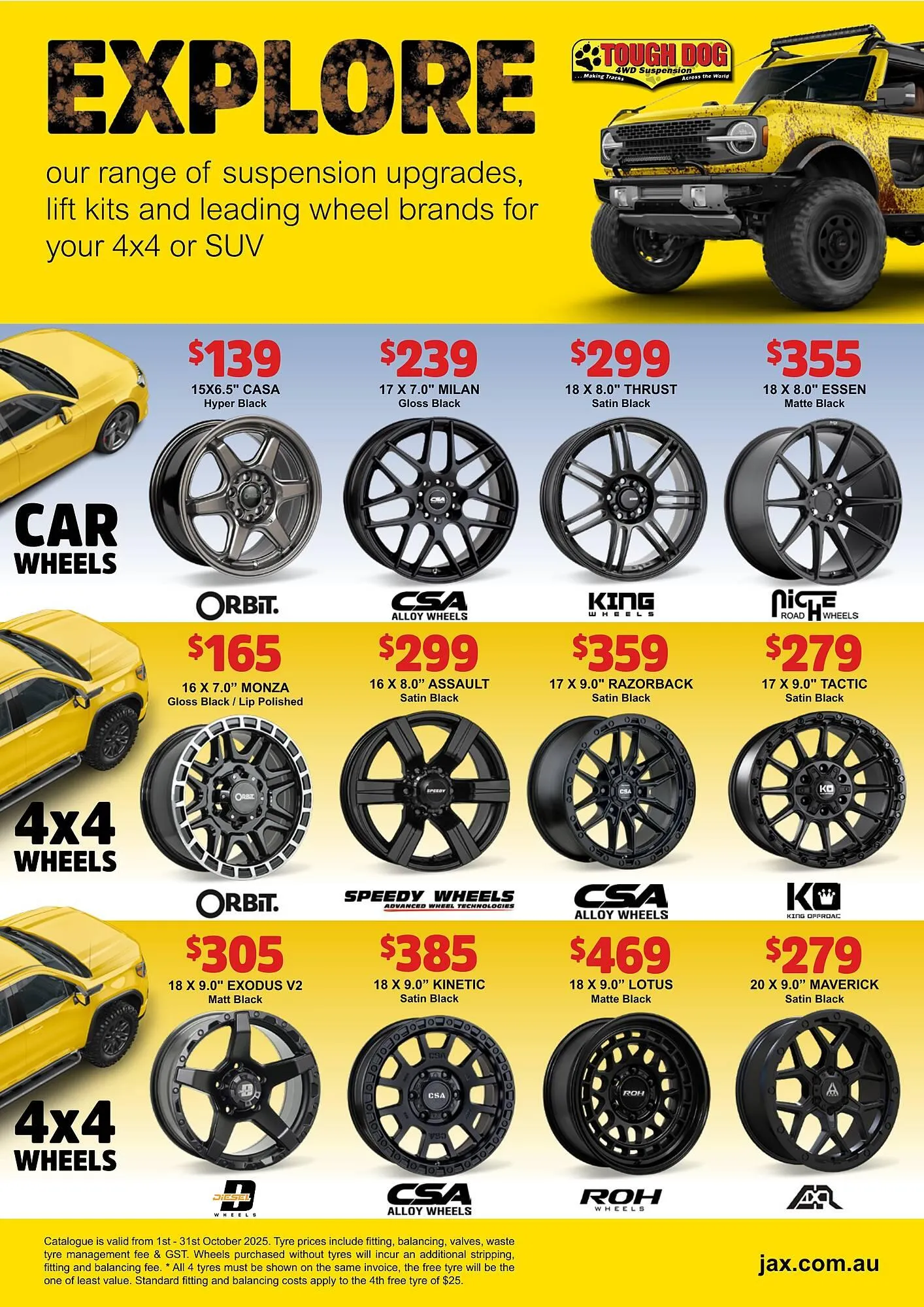 Jax Tyres catalogue - Catalogue valid from 1 October to 31 October 2025 - page 10