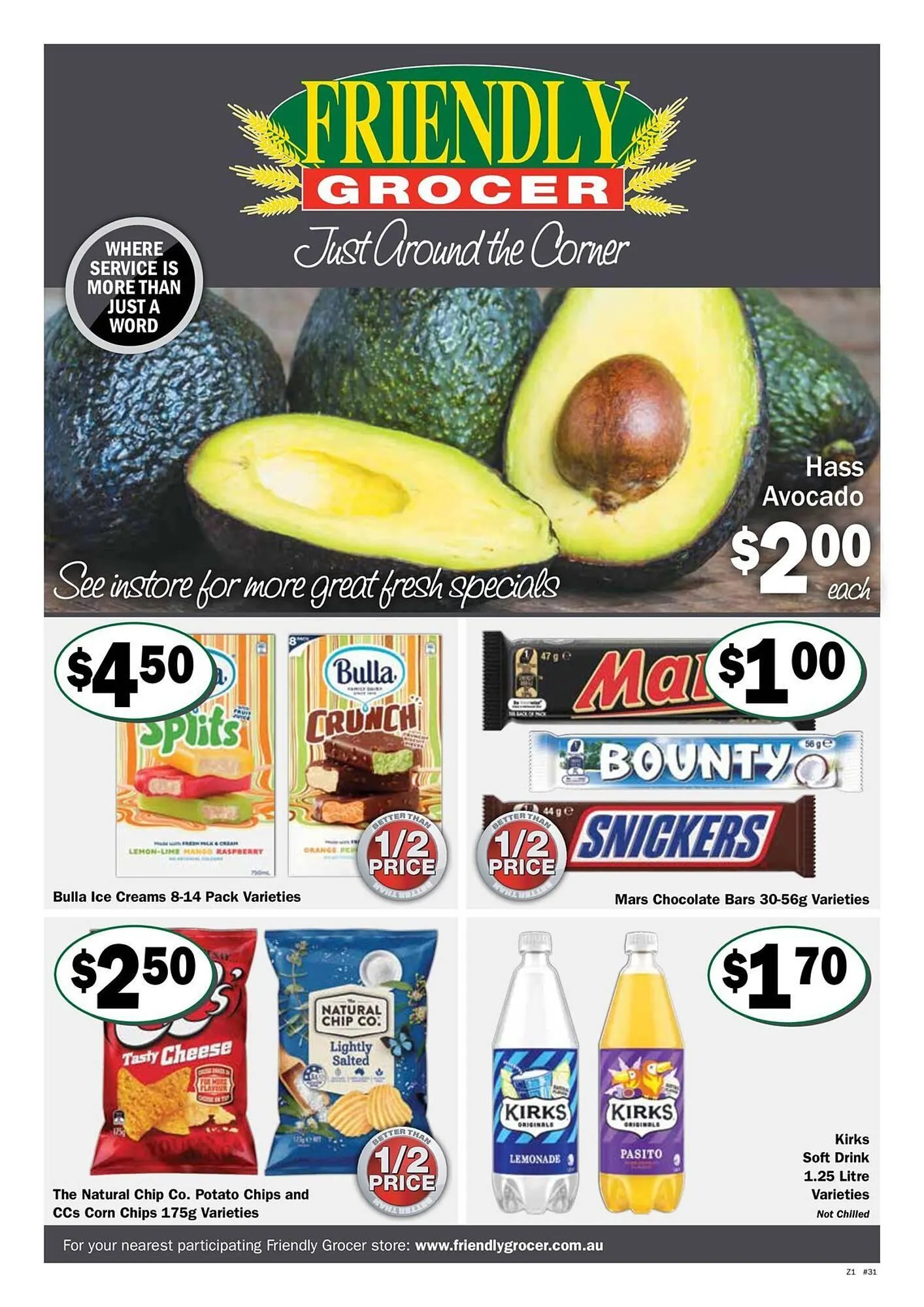 Friendly Grocer catalogue - 1