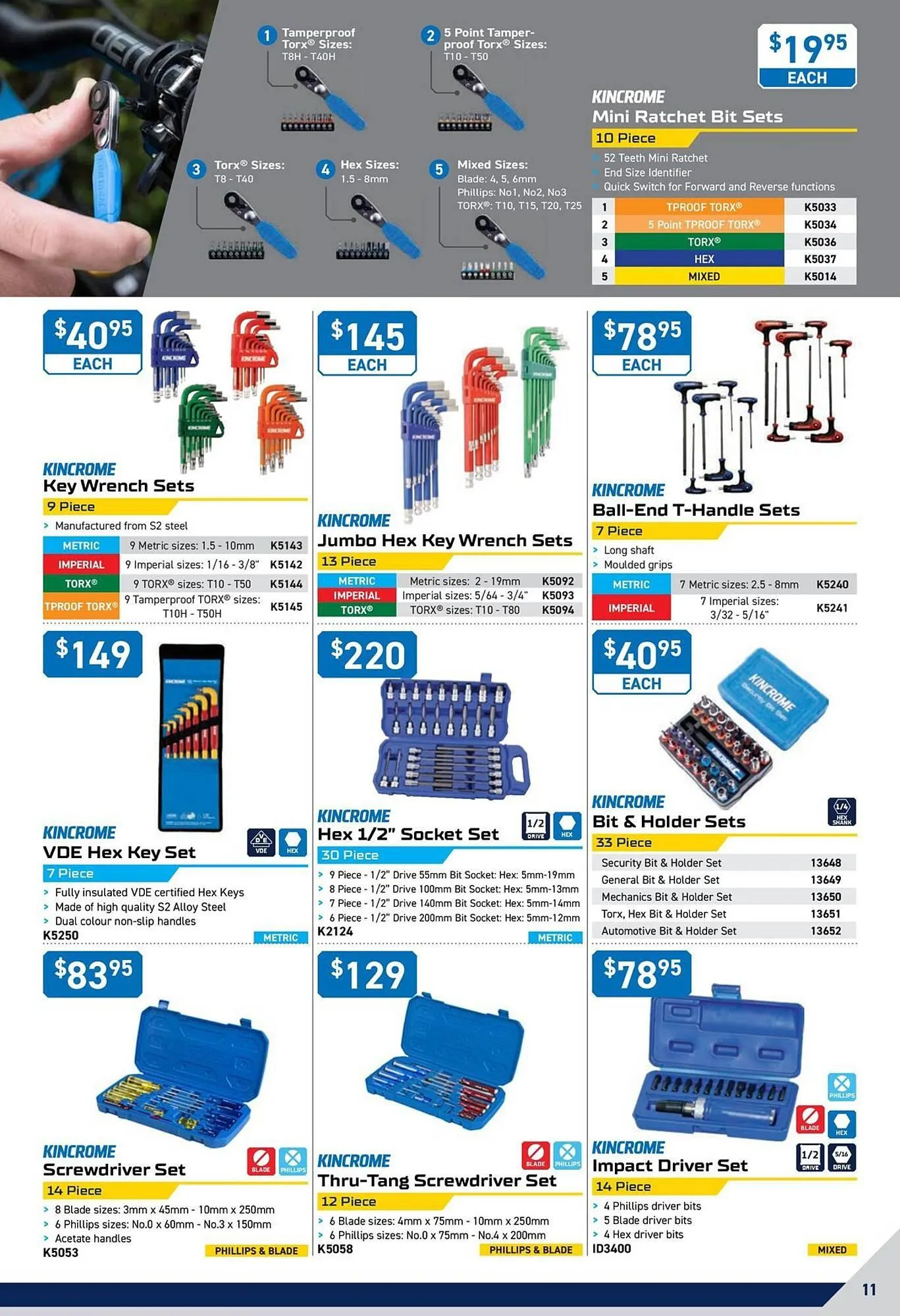 Kincrome catalogue - Catalogue valid from 1 September to 30 September 2025 - page 11