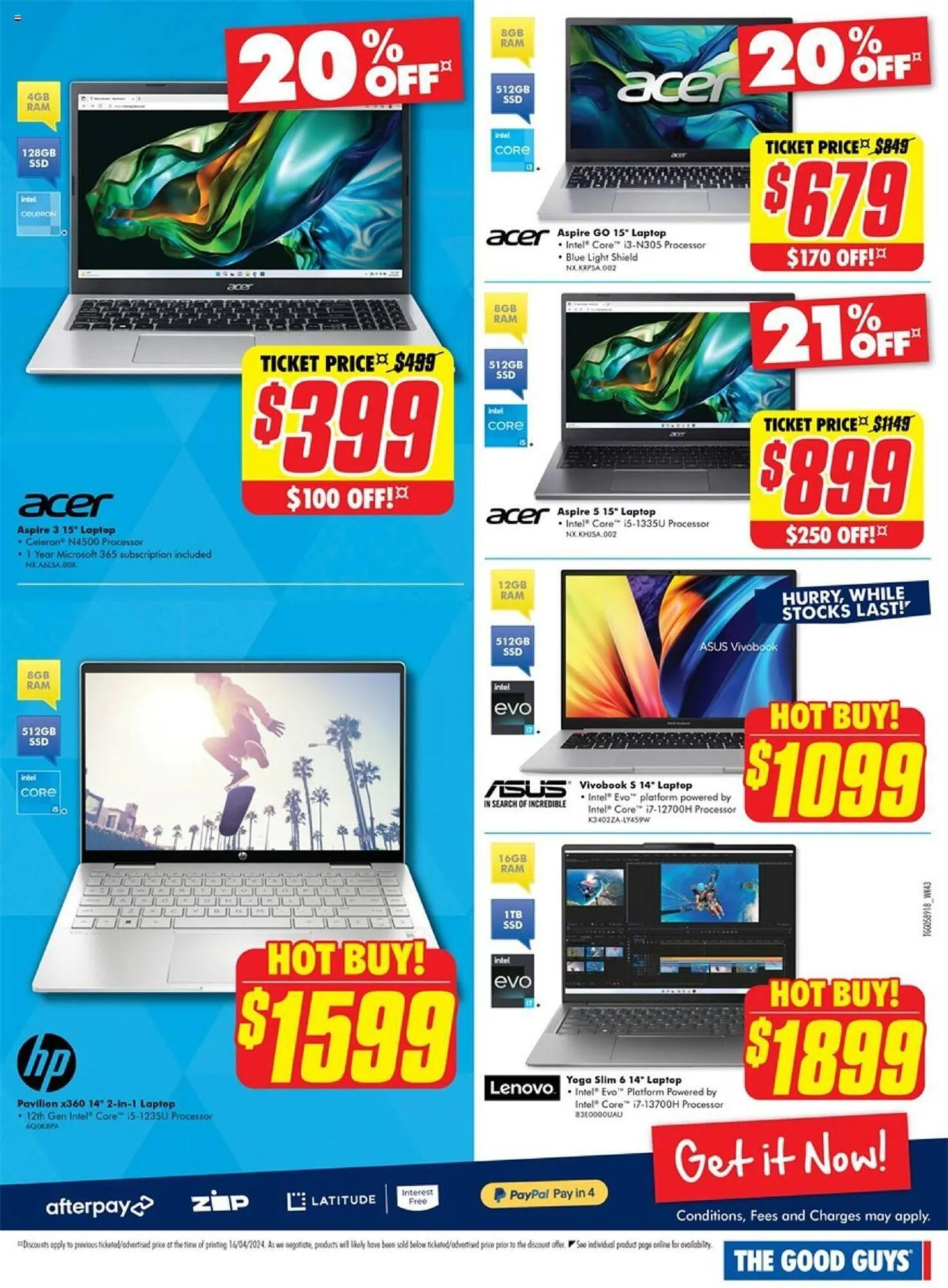 The Good Guys catalogue - Catalogue valid from 24 April to 1 May 2024 - page 5