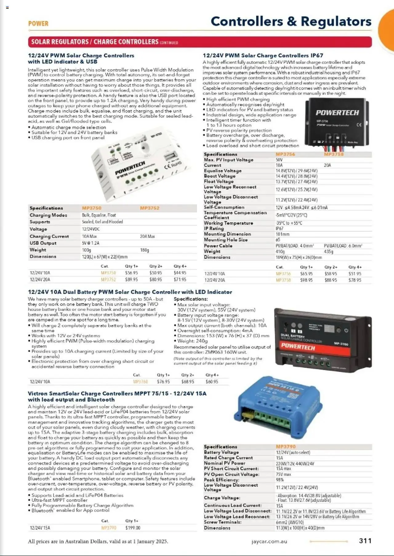Jaycar Celebrating 40 Years in Electronics - Catalogue valid from 1 January to 29 August 2025 - page 249