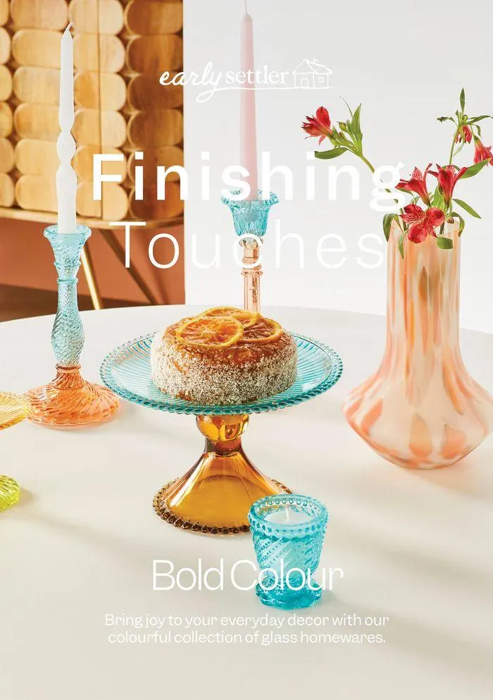 Finishing Touches Bold Colour - Catalogue valid from 26 February to 31 March 2025 - page 1