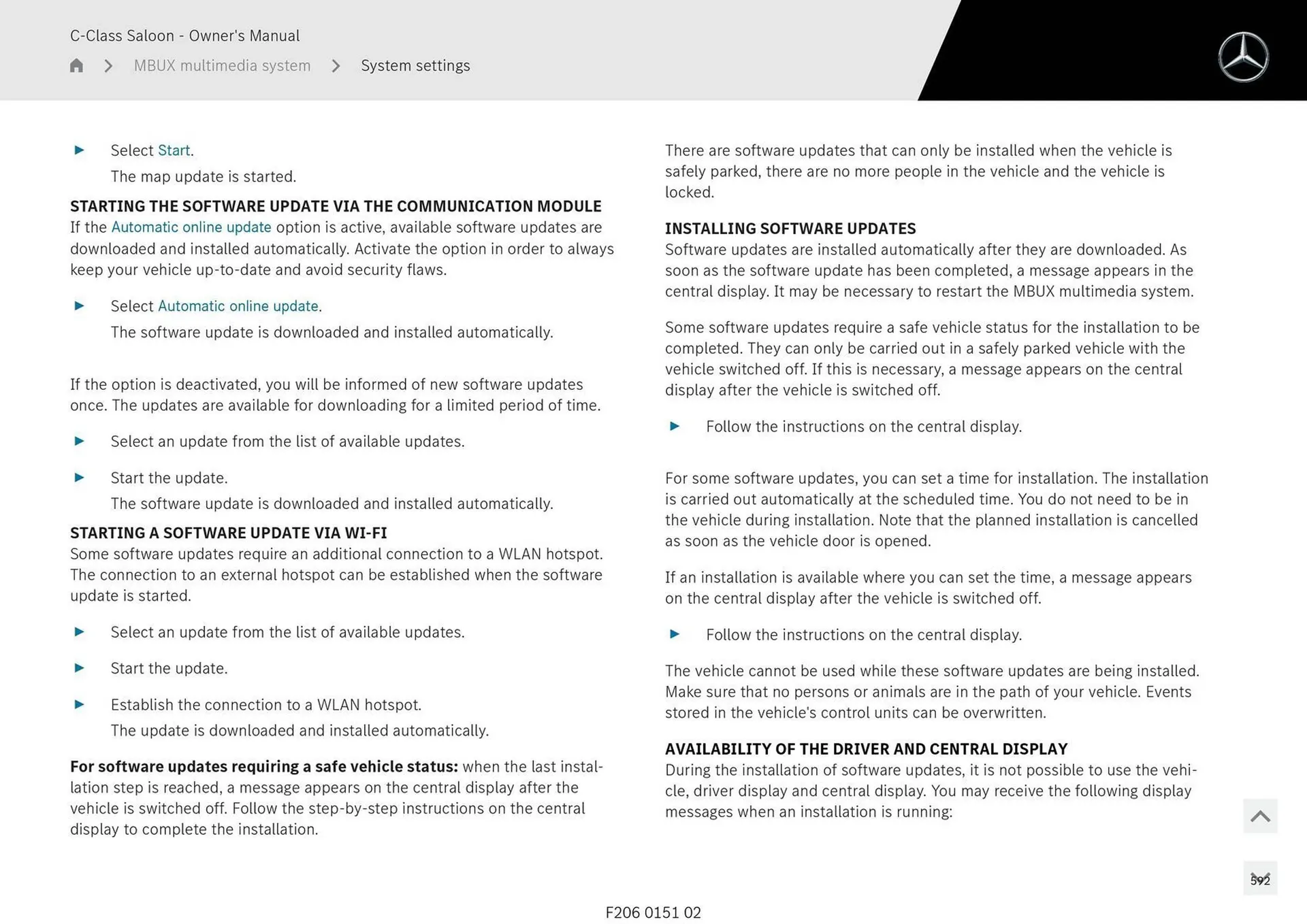 Mercedes-Benz catalogue - Catalogue valid from 28 April to 28 May 2025 - page 592