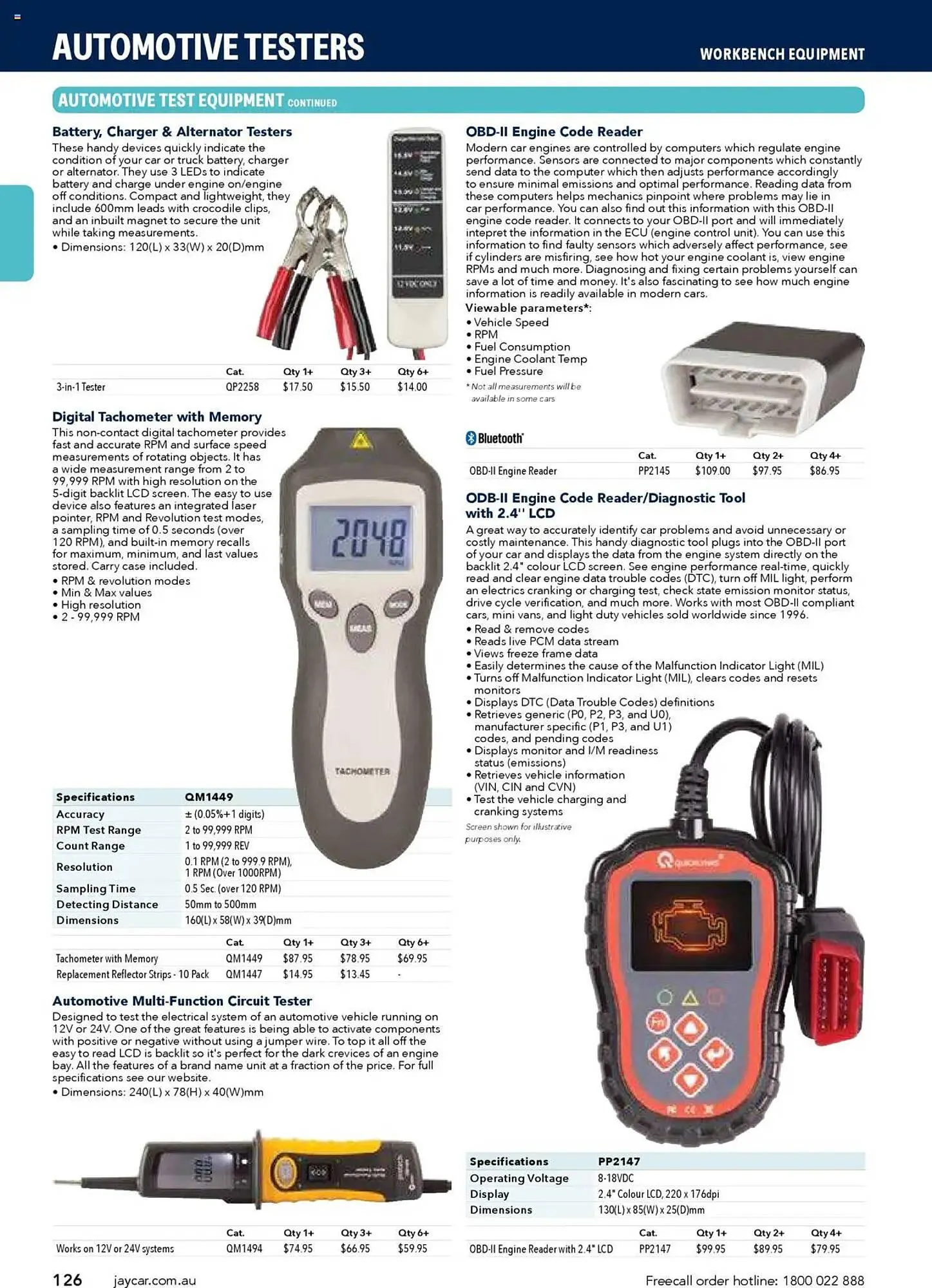 Jaycar Electronics catalogue - Catalogue valid from 8 July to 9 July 2026 - page 126