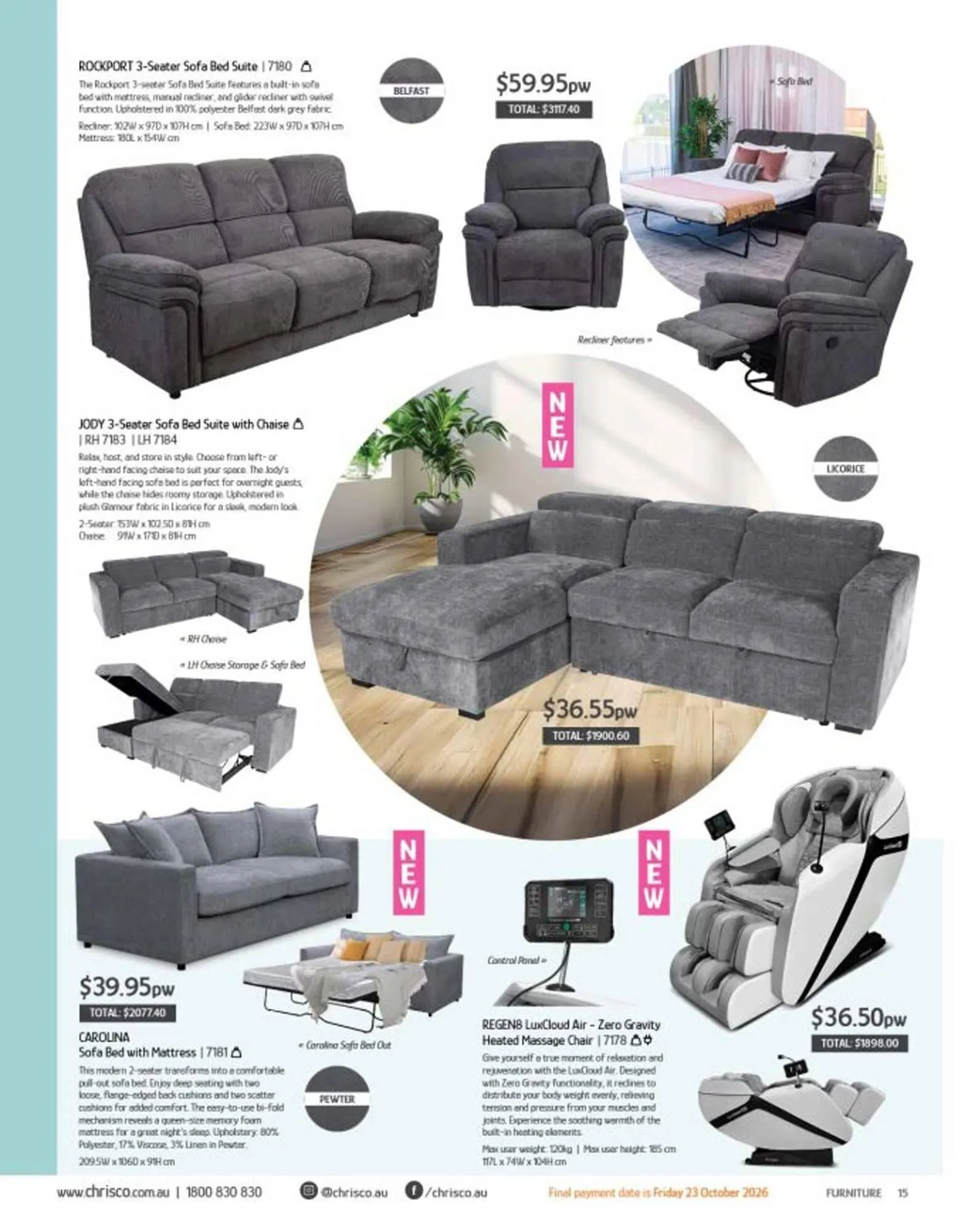 Chrisco Hampers catalogue - Catalogue valid from 19 September to 31 December 2026 - page 15