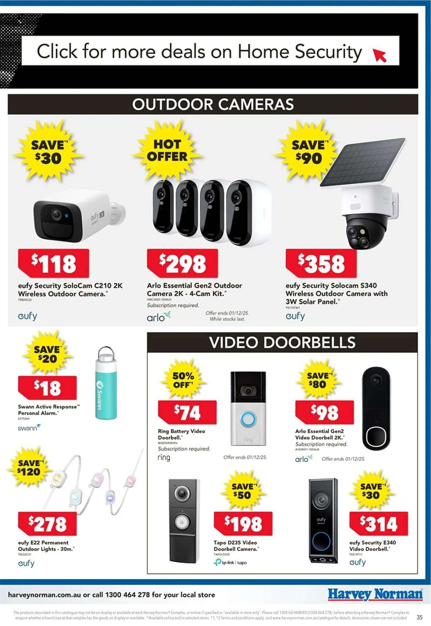 Harvey Norman catalogue - Catalogue valid from 20 November to 2 December 2025 - page 35