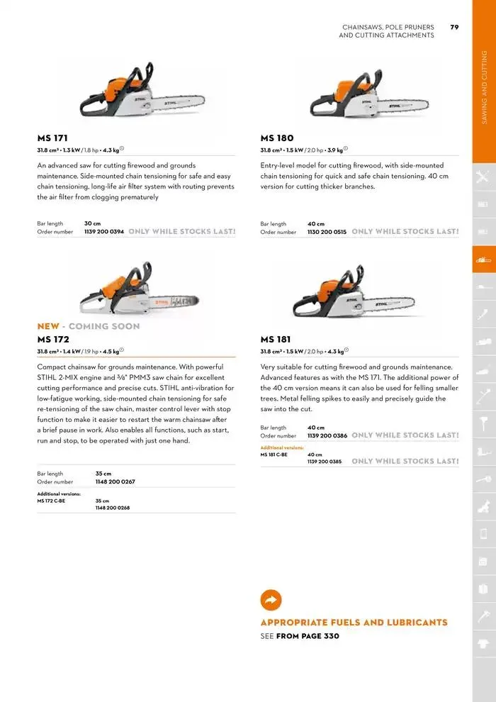 Catalogue 2024 - Catalogue valid from 26 June to 5 January 2025 - page 79