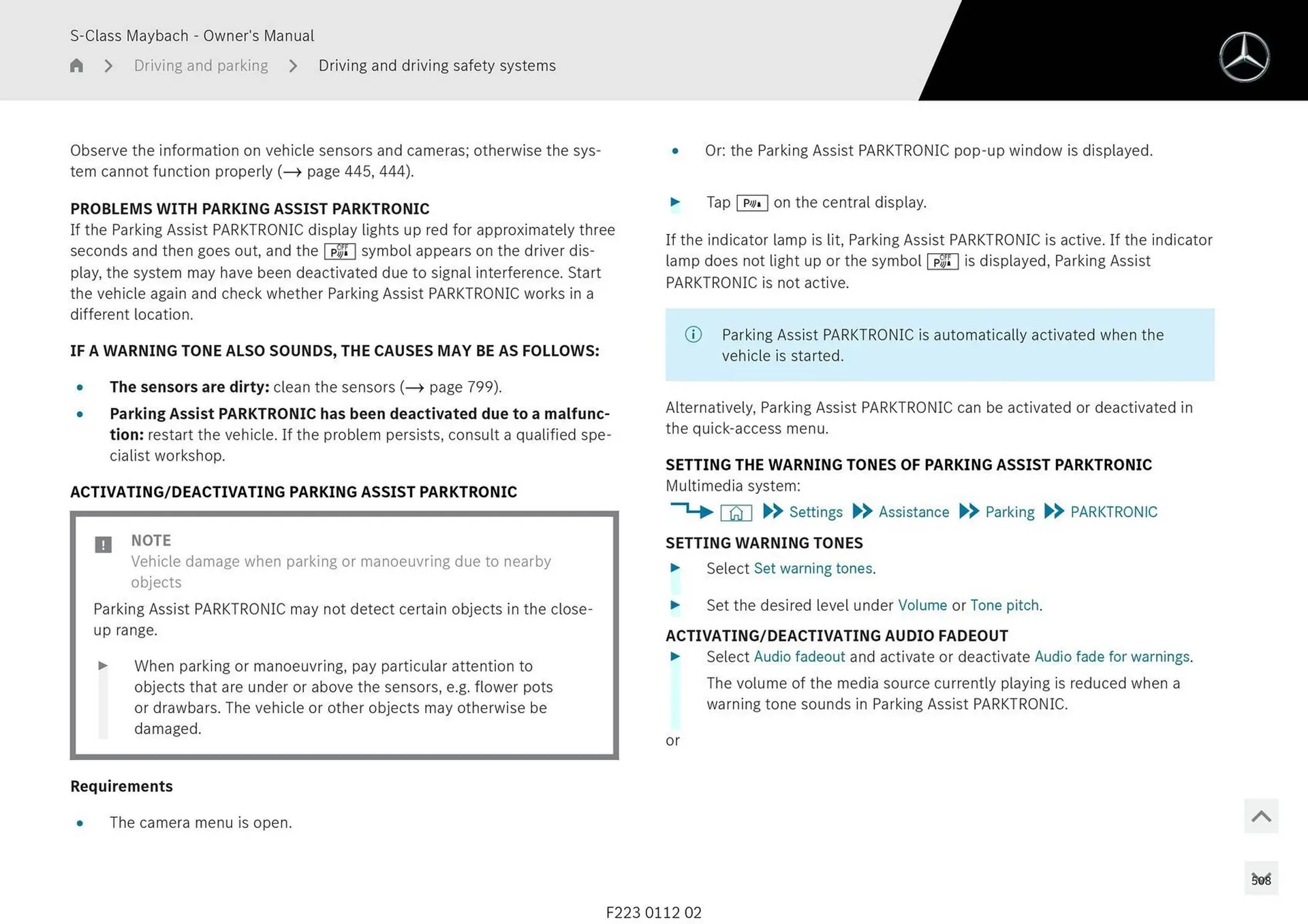 Mercedes-Benz catalogue - Catalogue valid from 1 May to 1 May 2026 - page 508