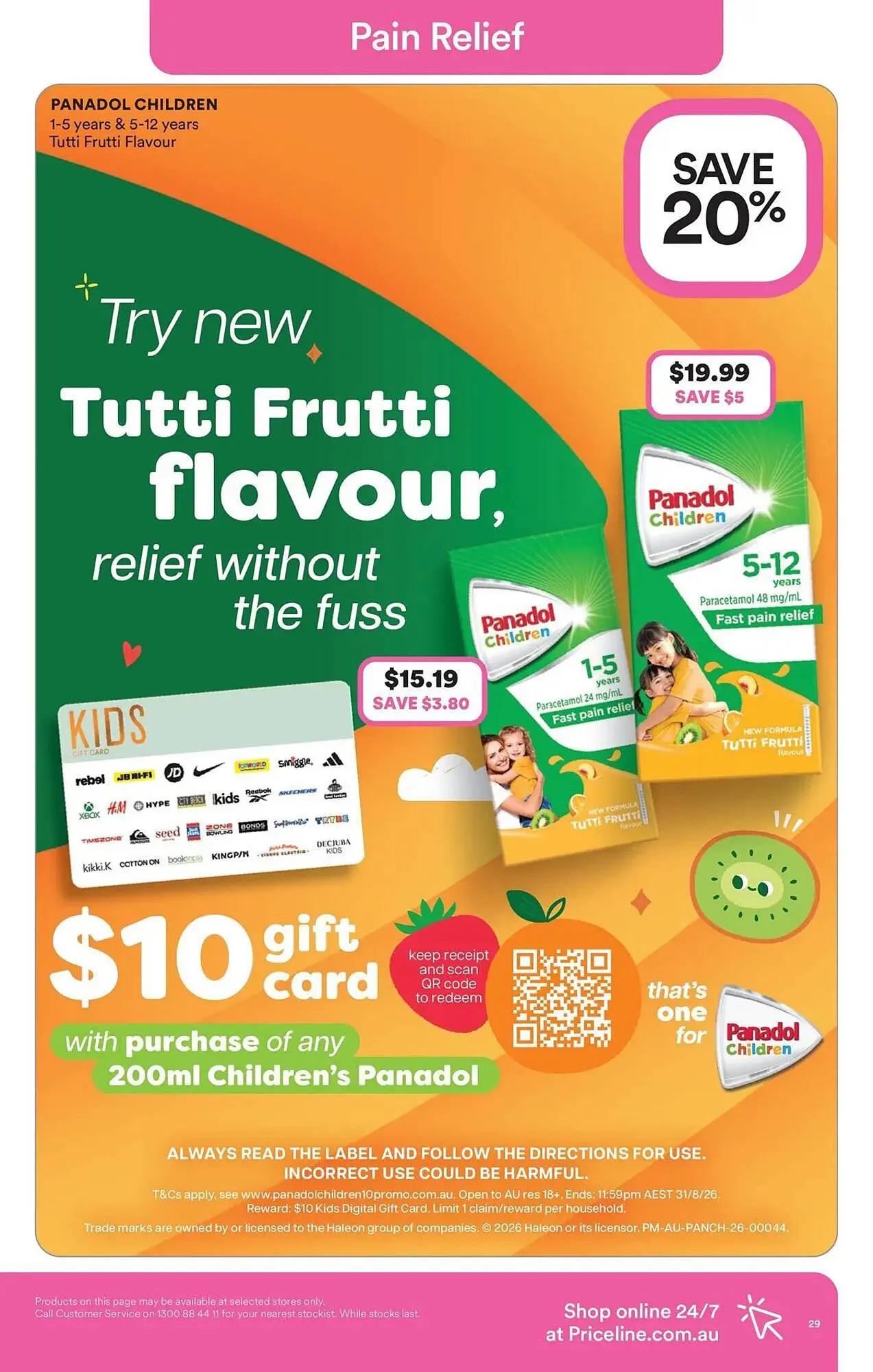 Priceline catalogue - Catalogue valid from 23 April to 6 May 2026 - page 29