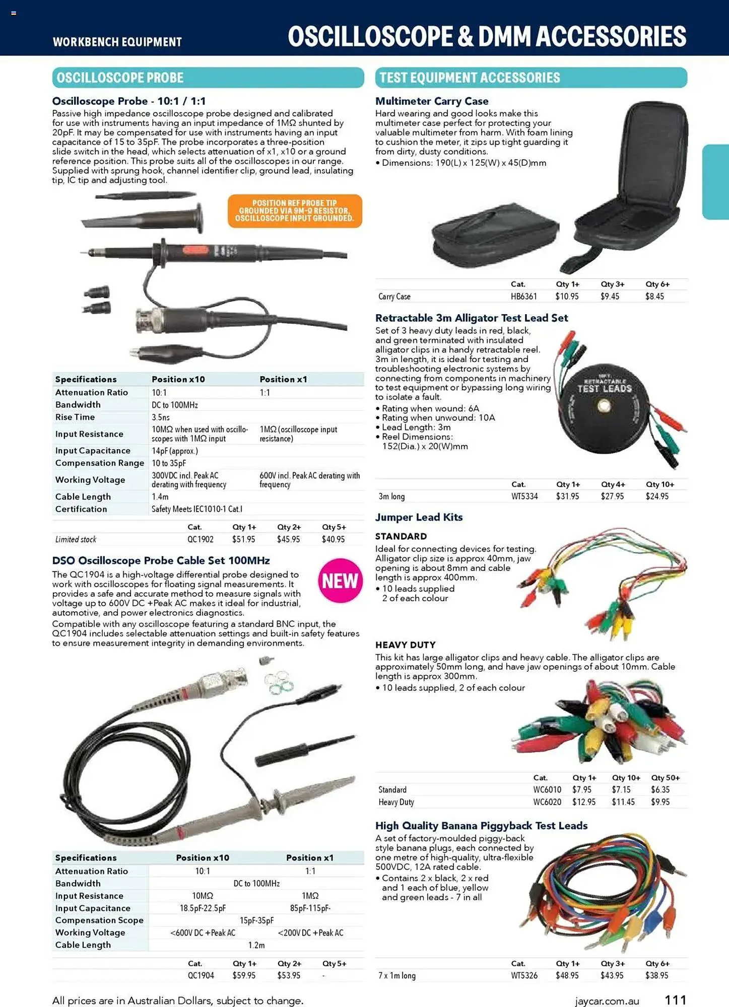 Jaycar Electronics catalogue - Catalogue valid from 8 July to 9 July 2026 - page 111