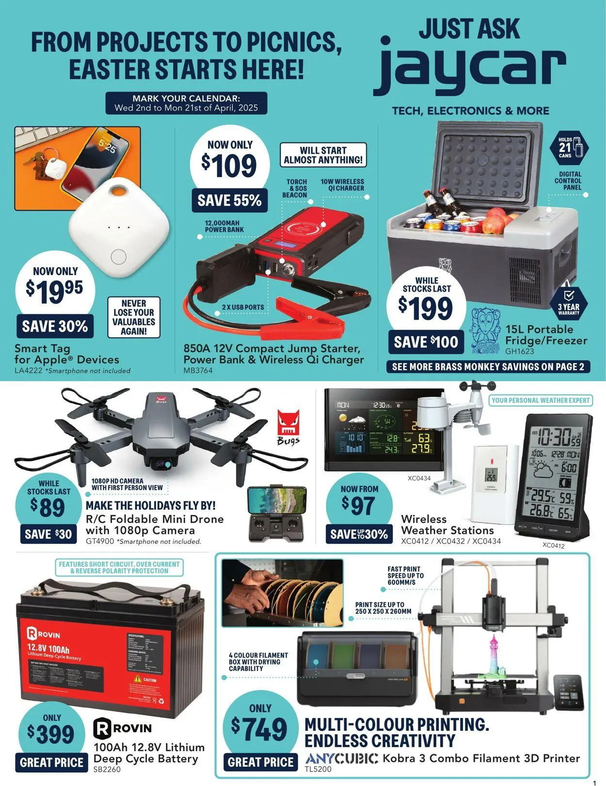 Jaycar Electronics Current catalogue - 1