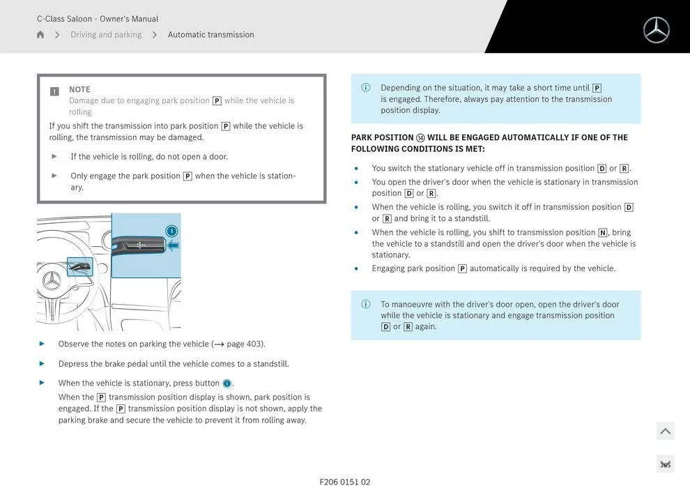 C-Class Sedan - Catalogue valid from 11 September to 11 September 2025 - page 365