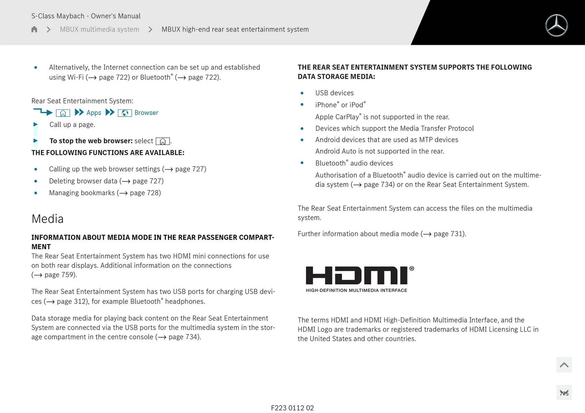 Mercedes-Benz catalogue - Catalogue valid from 1 May to 1 May 2026 - page 775