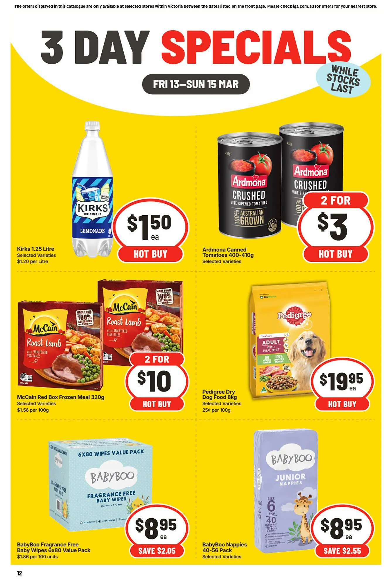 IGA catalogue - Catalogue valid from 13 March to 15 March 2026 - page 3
