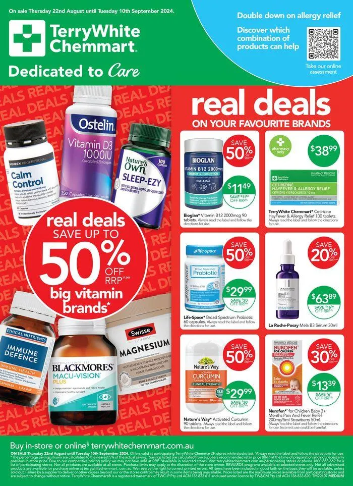 Real Deals On Your Favourite Brands - Palmerston - Catalogue valid from 23 August to 10 September 2024 - page 1